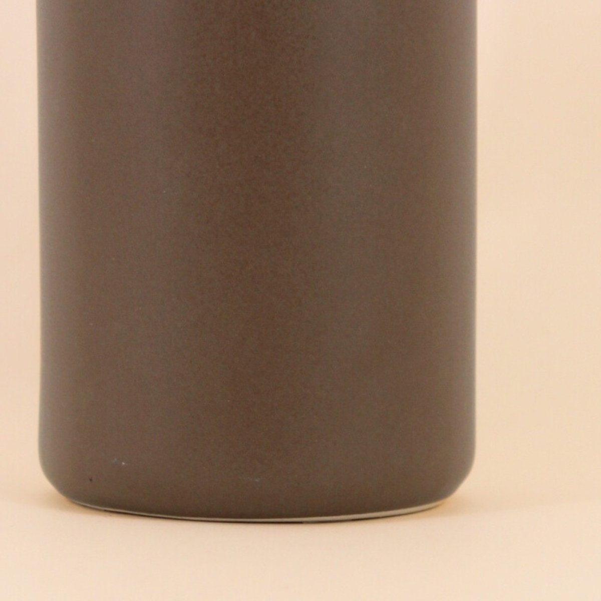 Vase en céramique, H20cm marron, ORNAMI