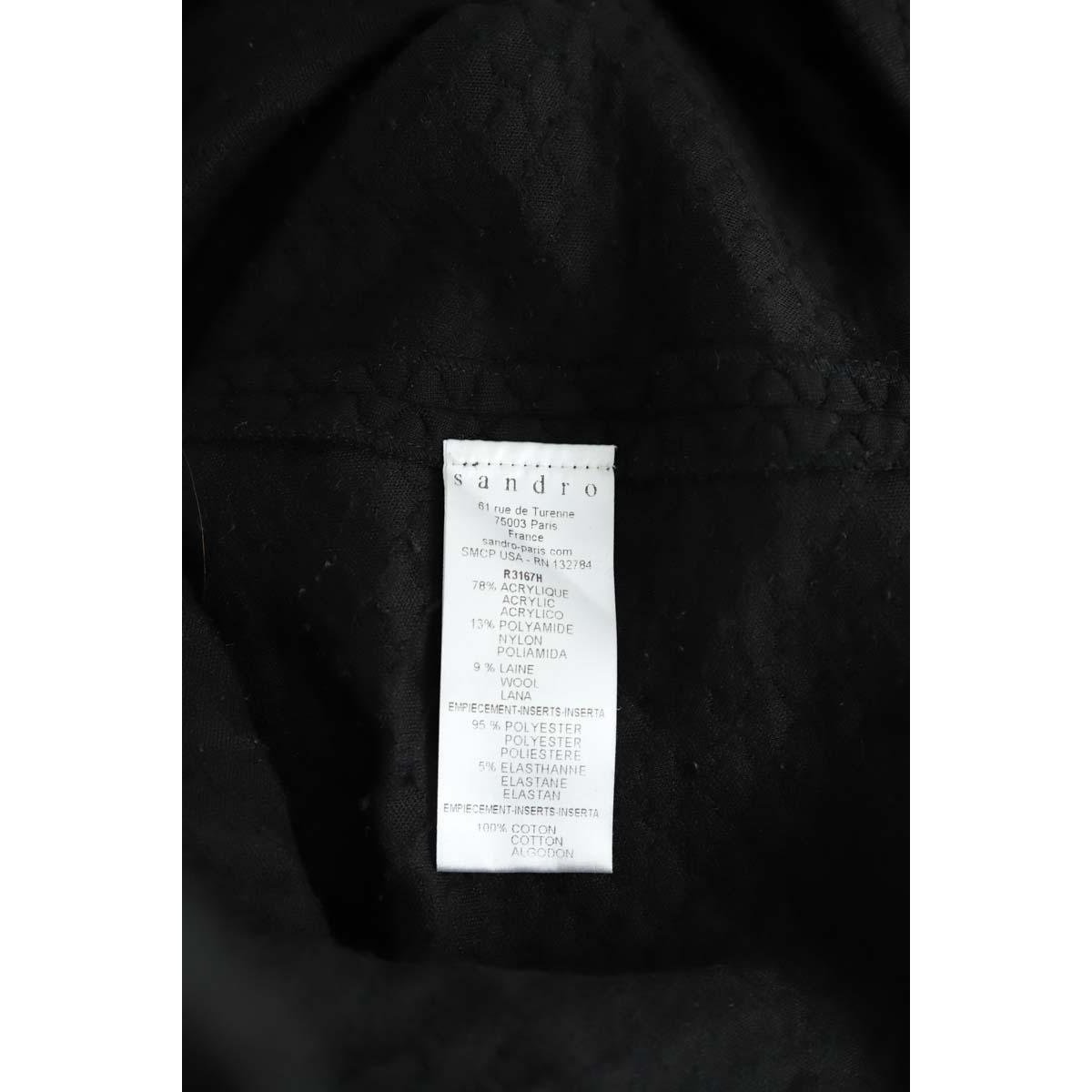 Robe - Bon État noir, SANDRO