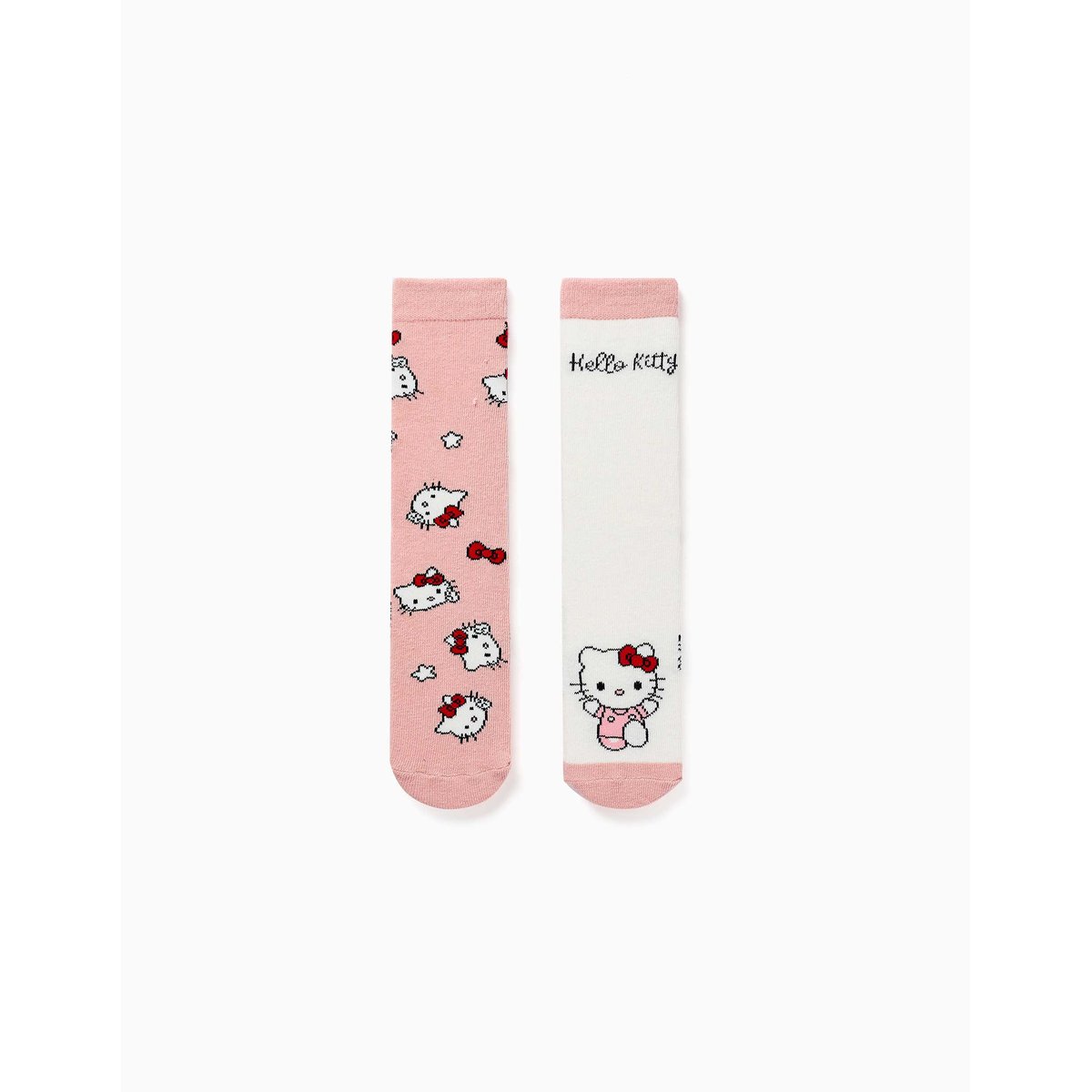 Lot de 2 chaussettes antidérapantes avec imprimés Hello Kitty multicolore, ZIPPY