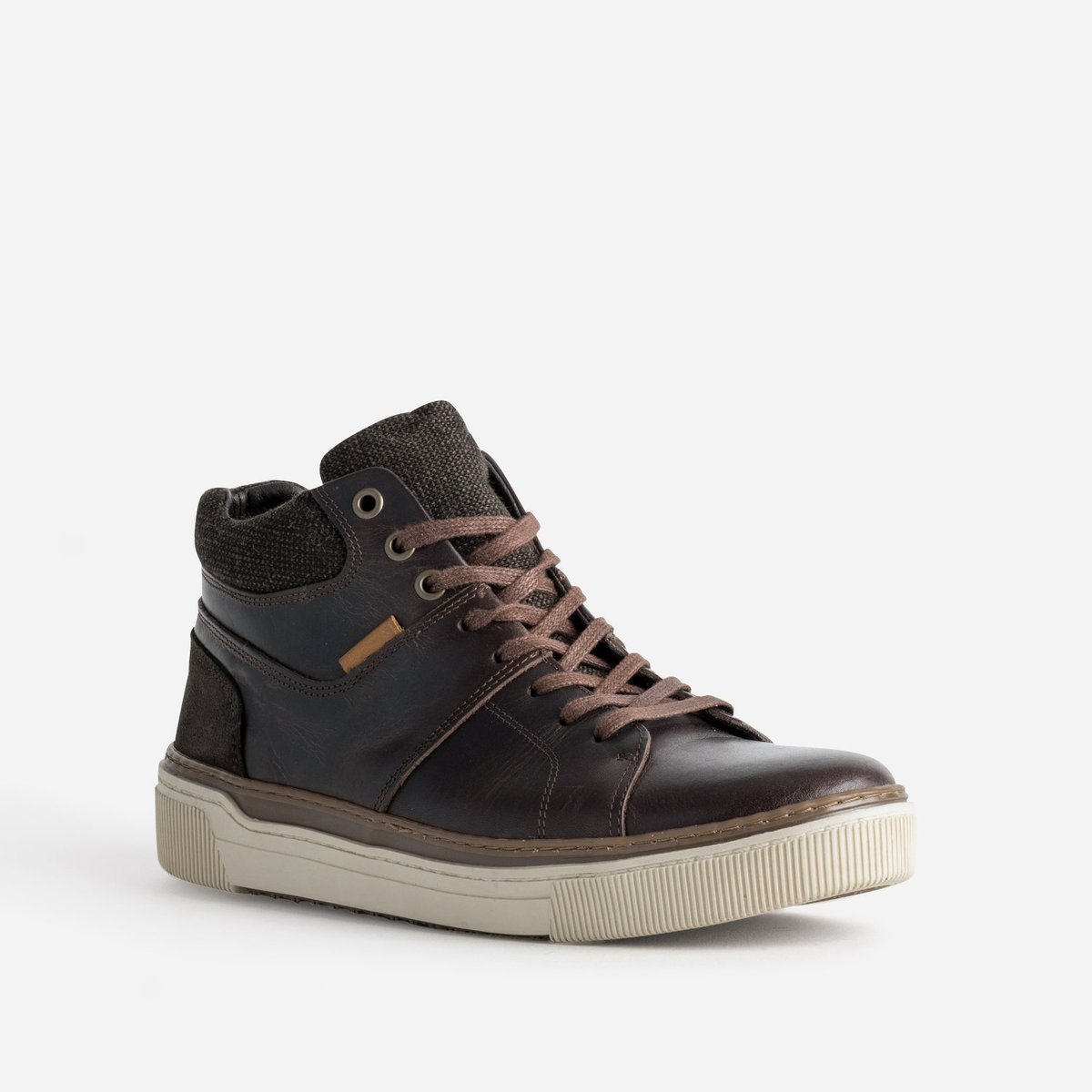 Basket en cuir PHILIP marron, ERAM