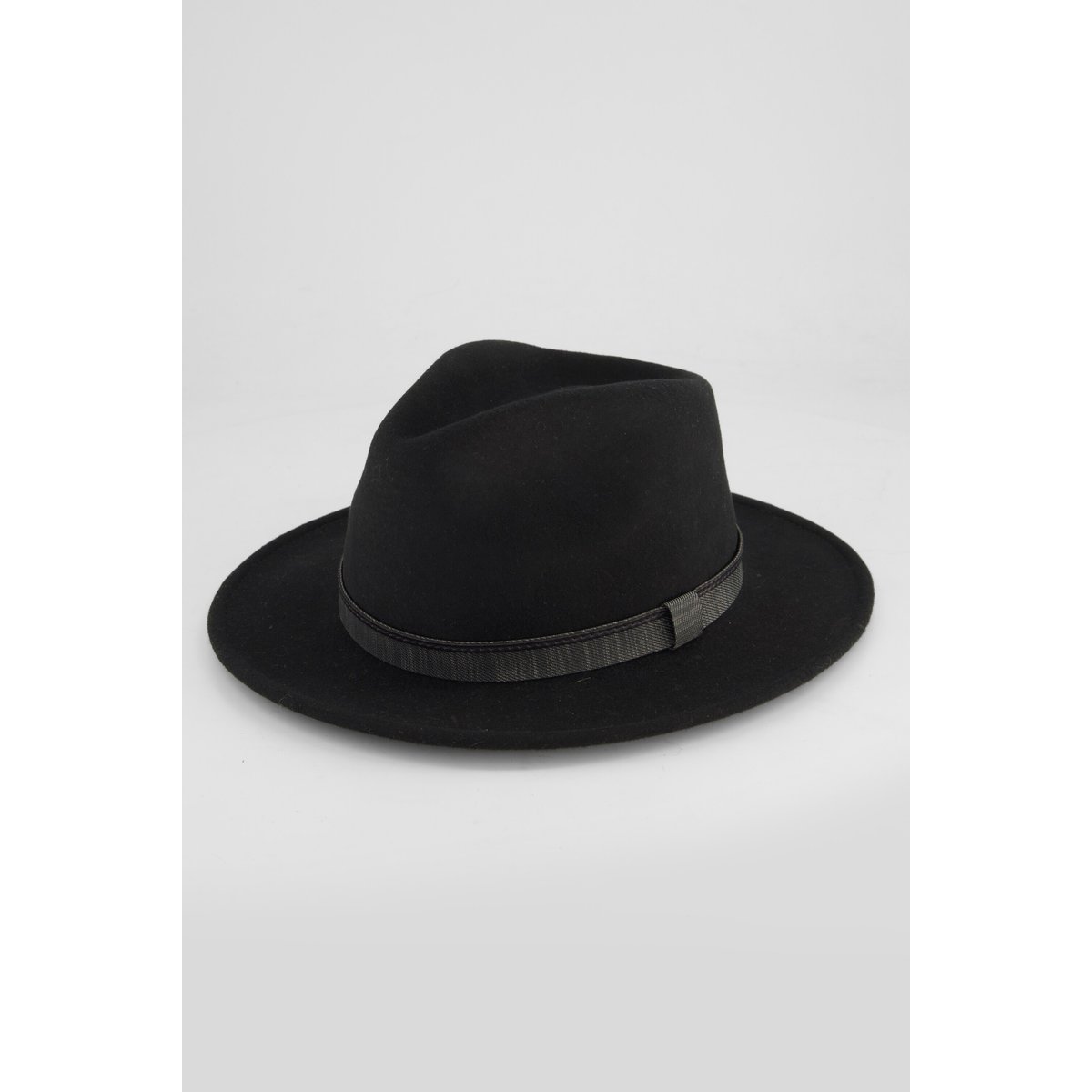 Chapeau en laine, pure laine noir, JP1880