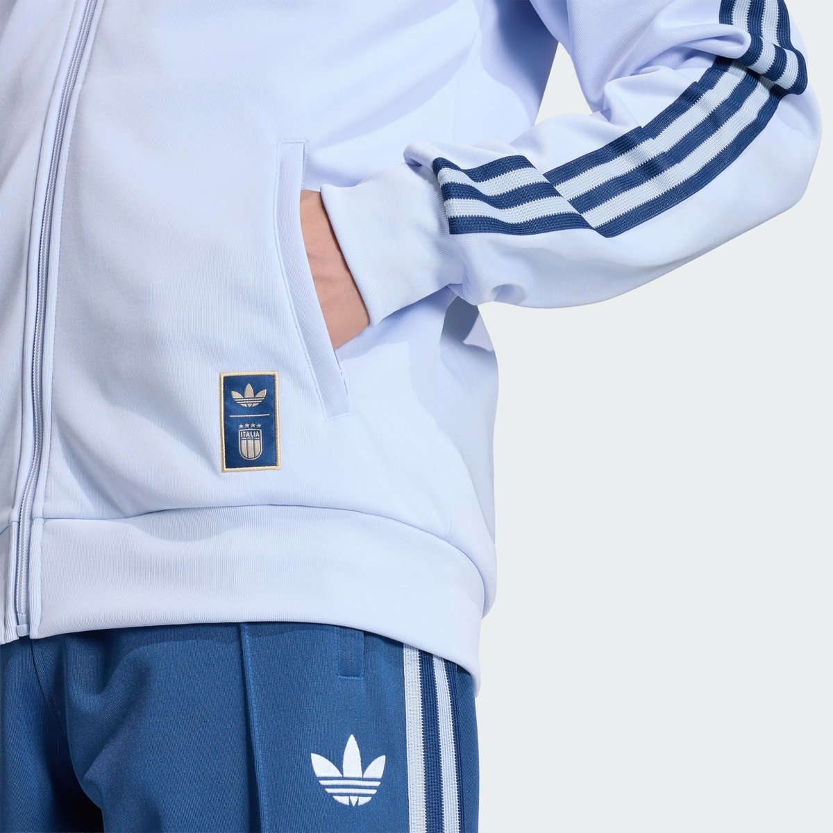 Veste De Survêtement Italie Originals Veste De Survêtement Italie Originals aeroblue, adidas Performance