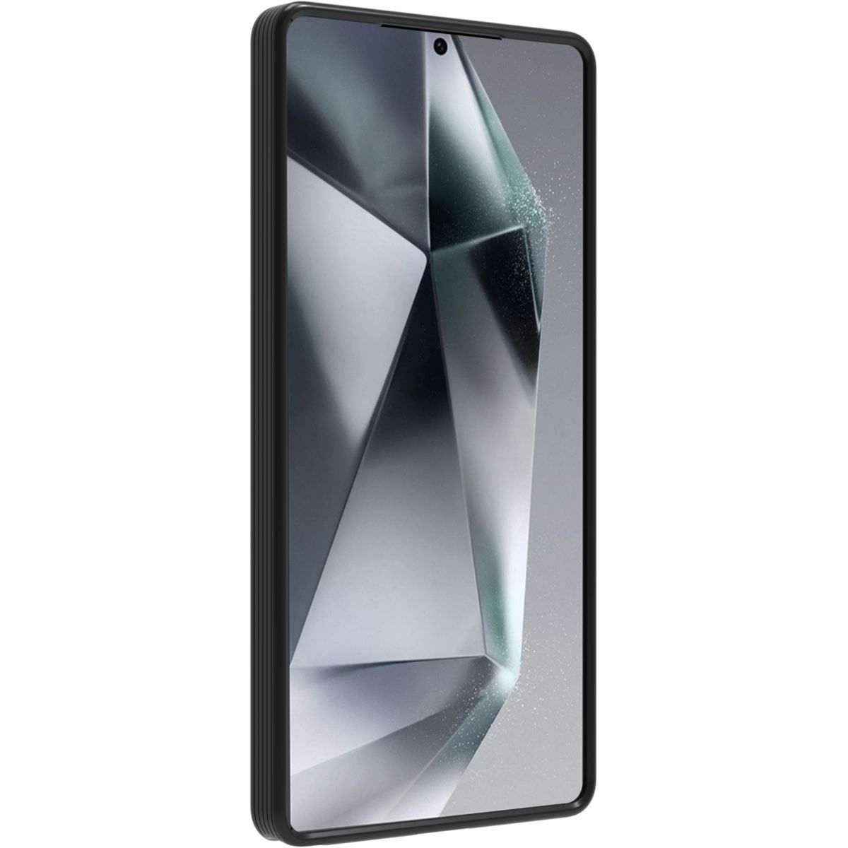 Coque Samsung S25 Ultra Souple - Noir couleur unique, ADEQWAT