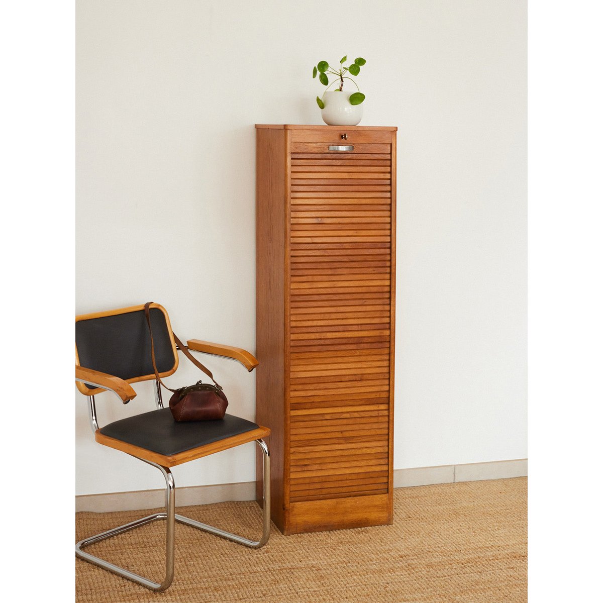 Grand classeur en bois Fernand N°488 - Bon état bois clair, DEBONGOUT