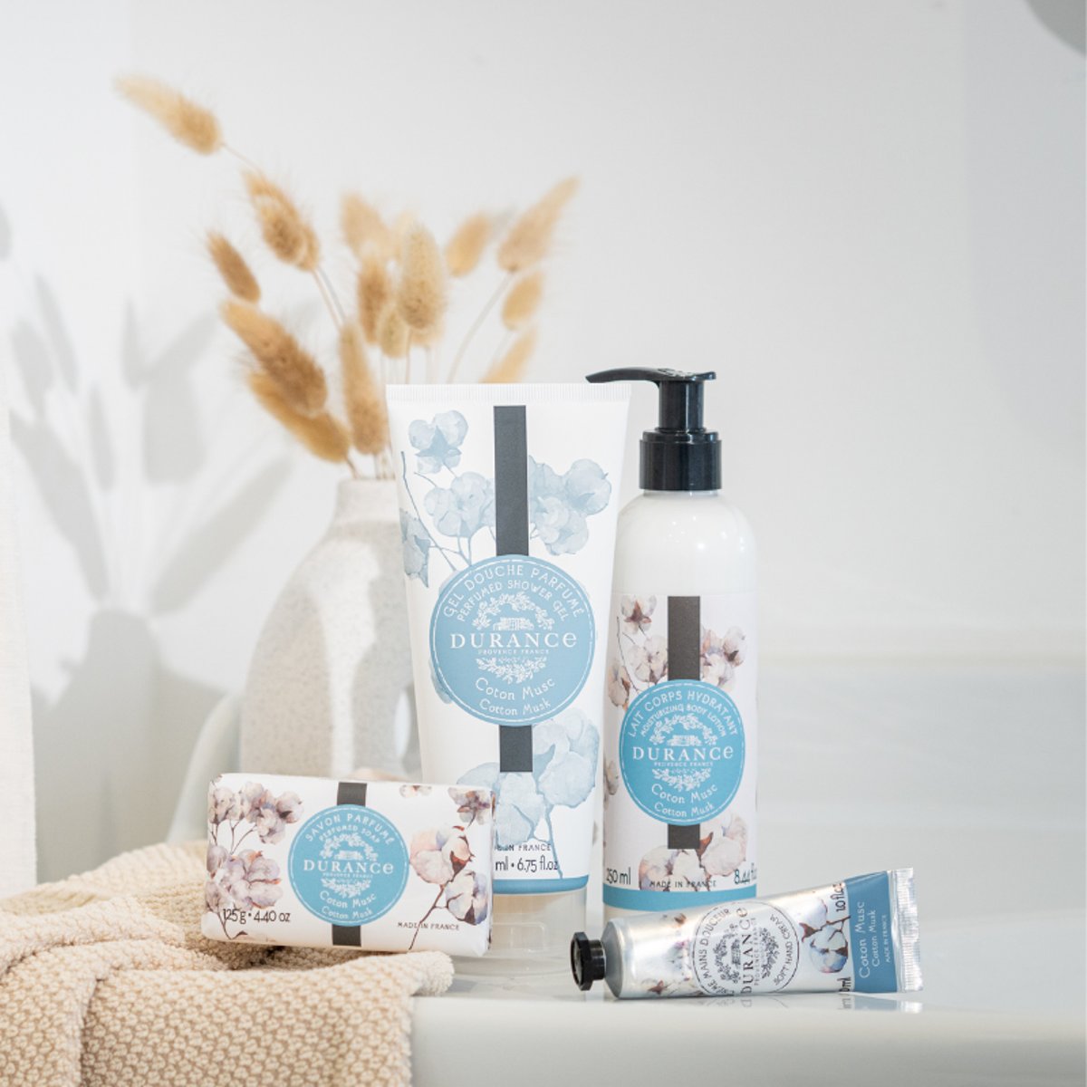 Crème mains COTON MUSC couleur unique, DURANCE