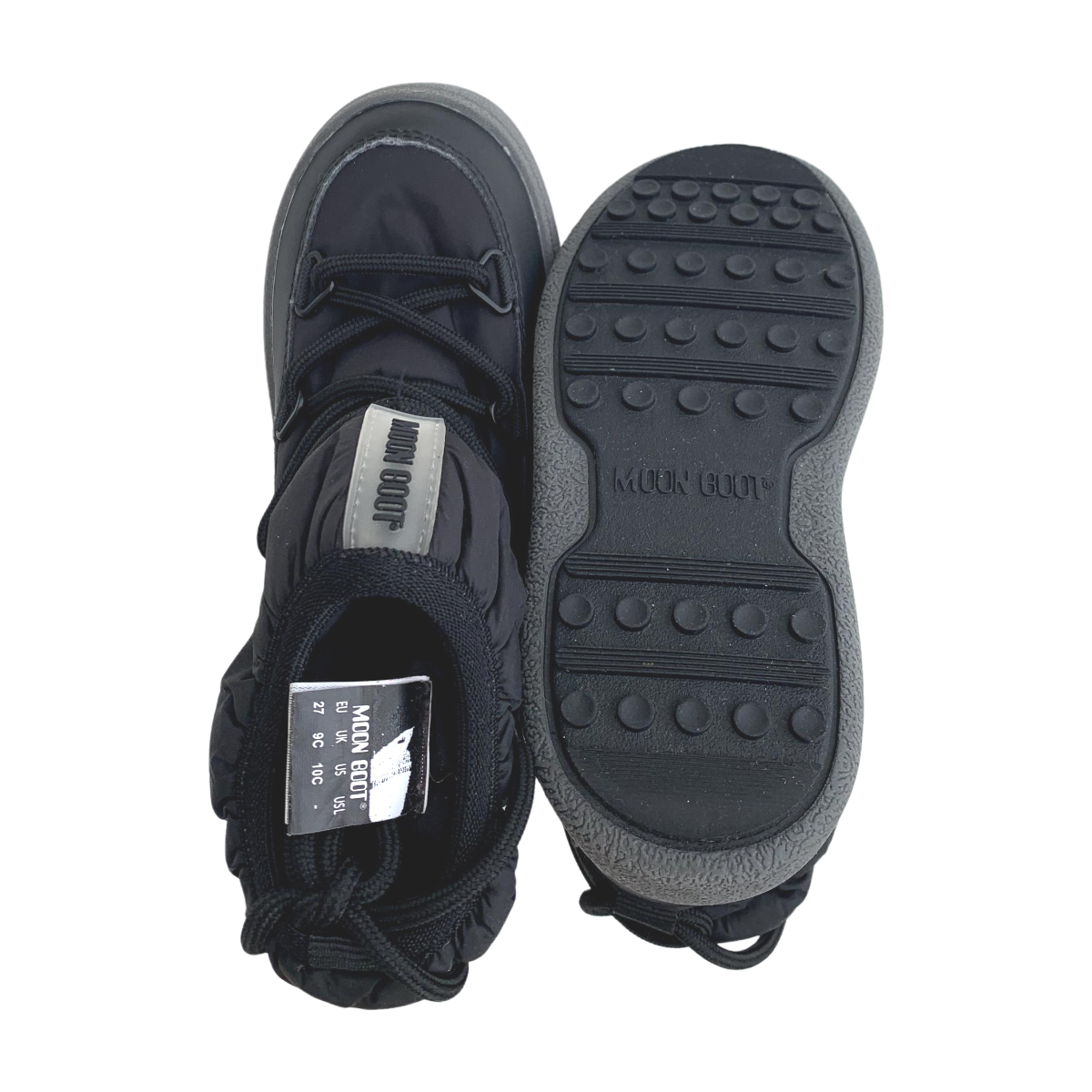 Bottes enfant - Très bon état noir, gris, MOON BOOT