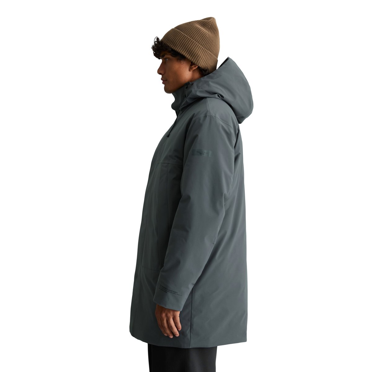 Parka technique coupe régulière légèrement rembourré gris, MARC O’POLO DENIM