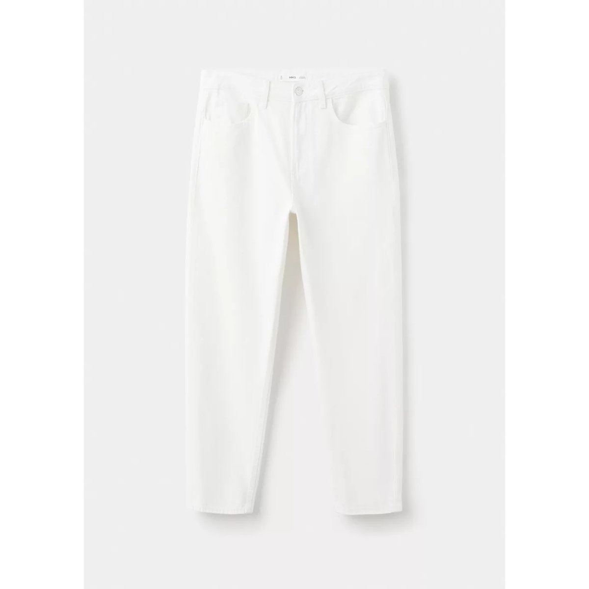 Jean regular-fit blanc, MANGO TEEN