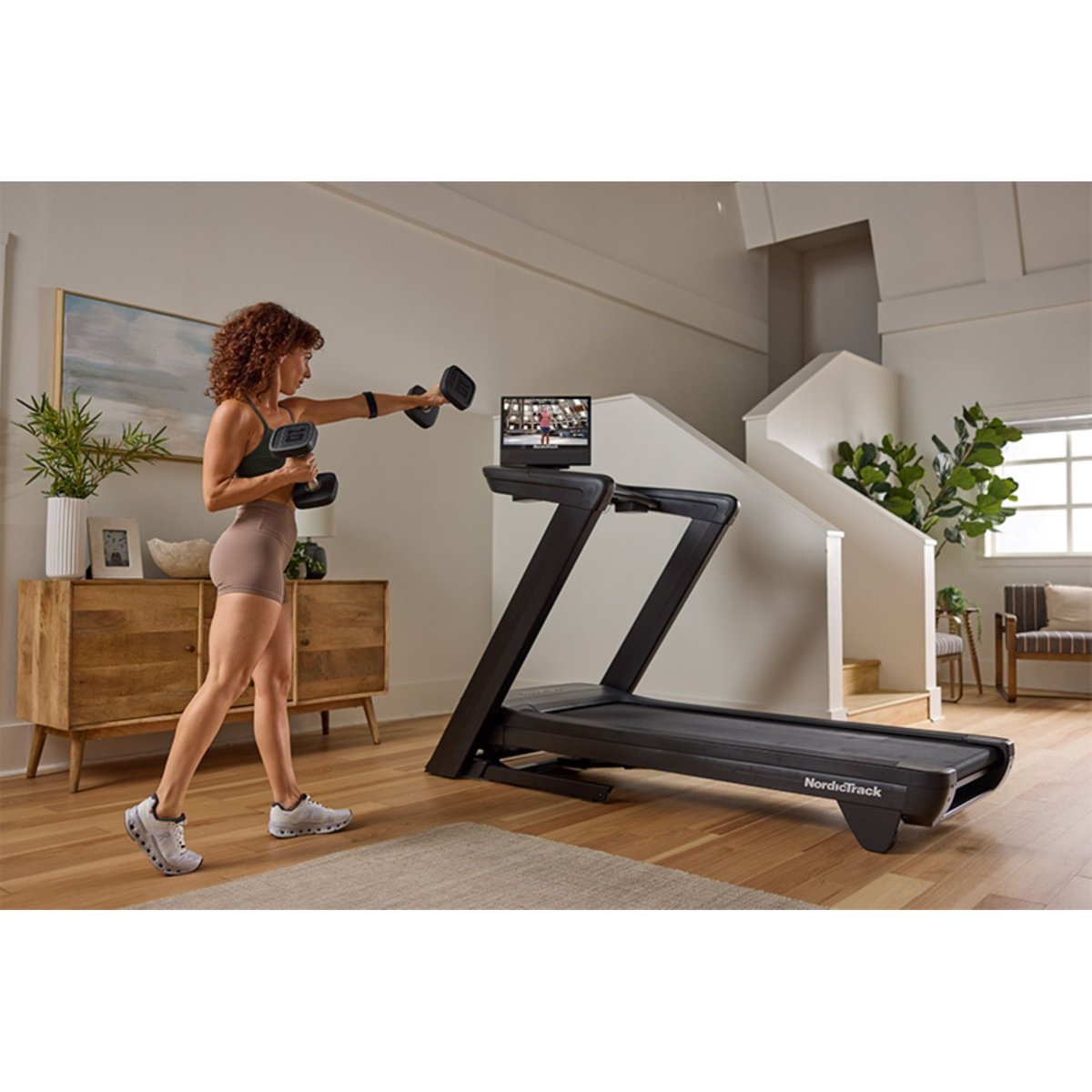 PACK Tapis de course Commercial 1750 + 1 an de coaching iFIT inclus noir, NORDICTRACK