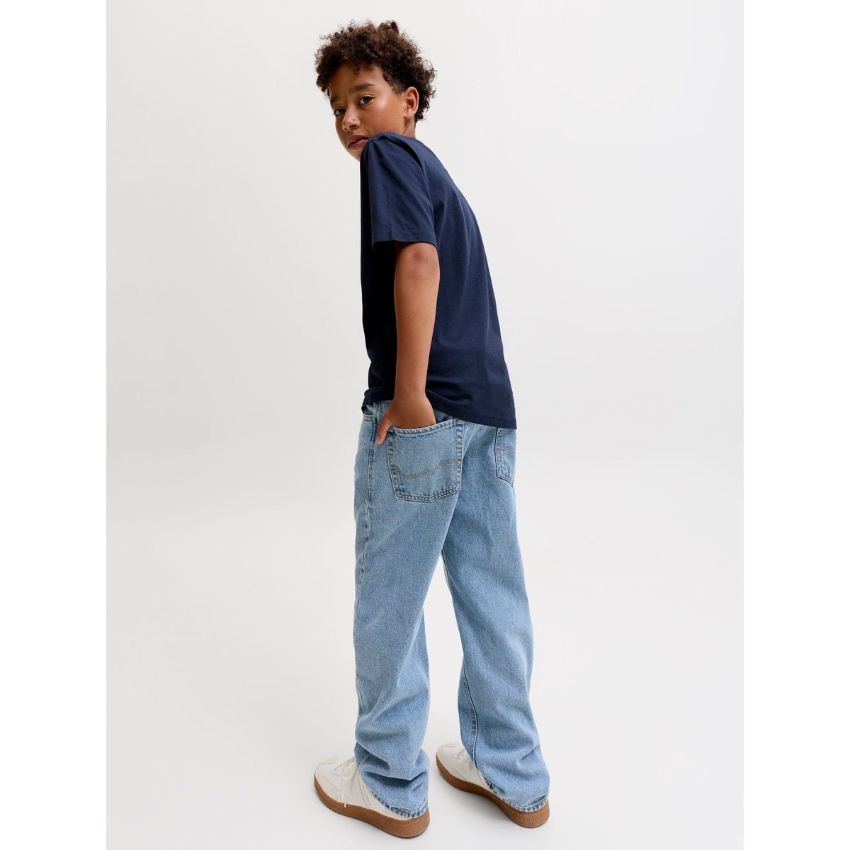 Jean Coupe Décontractée blue denim, JACK & JONES JUNIOR