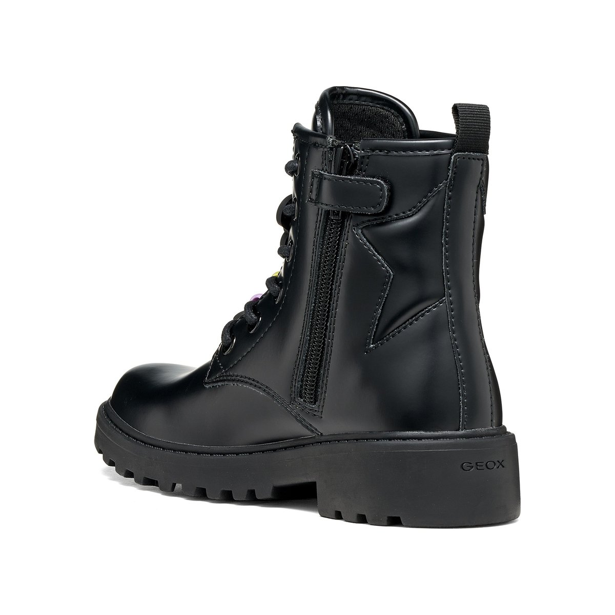 Bottines J CASEY noir/multicolore, GEOX