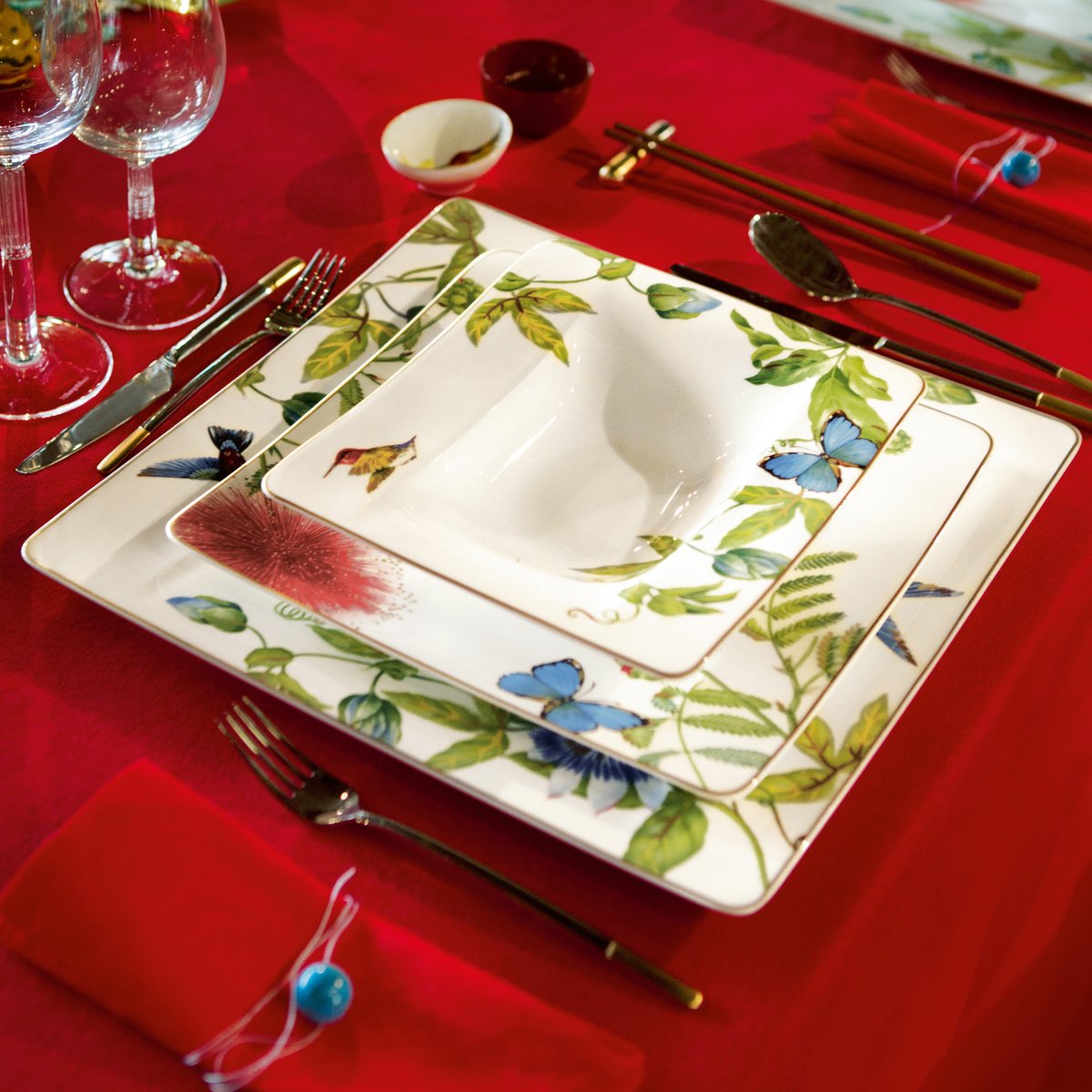 Assiette Creuse AMAZONIA couleur unique, VILLEROY & BOCH SIGNATURE