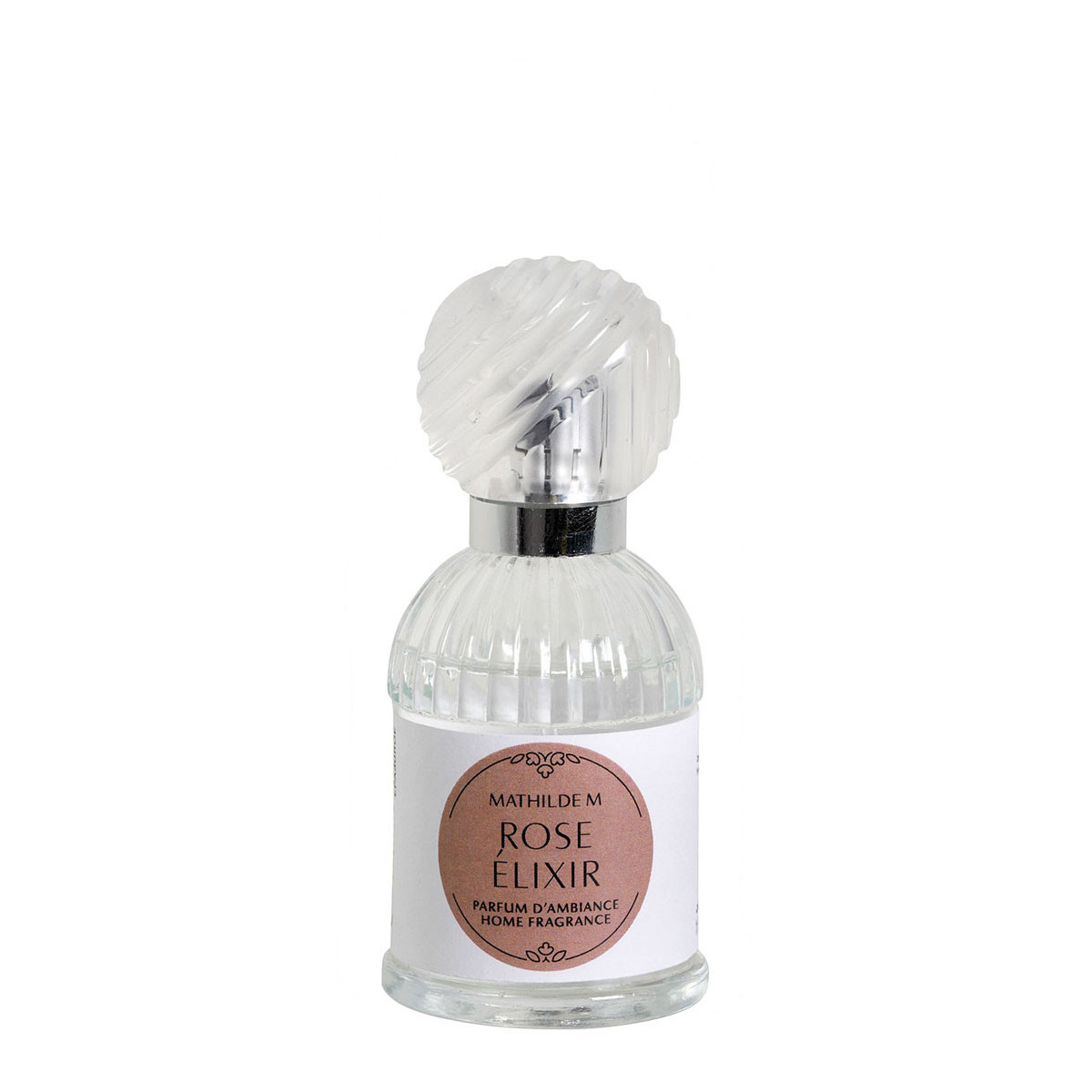 Parfum d'ambiance 30 ml - Rose Élixir transparent, MATHILDE M