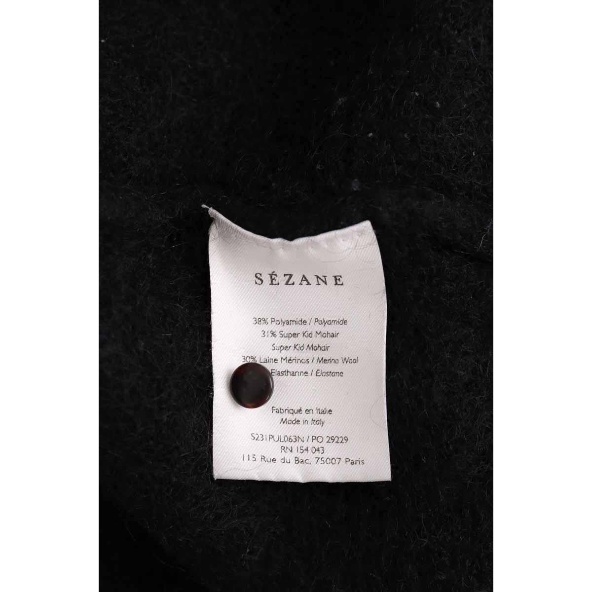 Pull - Très Bon État noir, SEZANE