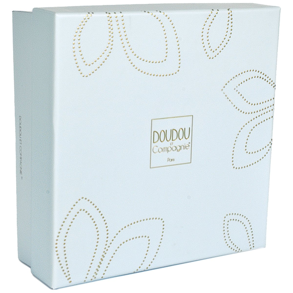 Doudou Lapin blanc, bleu, DOUDOU ET COMPAGNIE