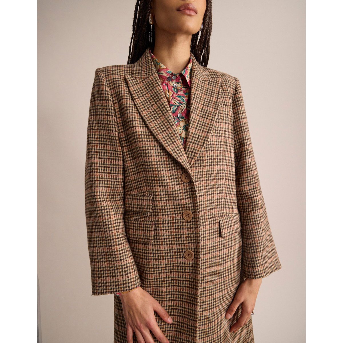 Manteau Enola imprimé, INES DE LA FRESSANGE PARIS