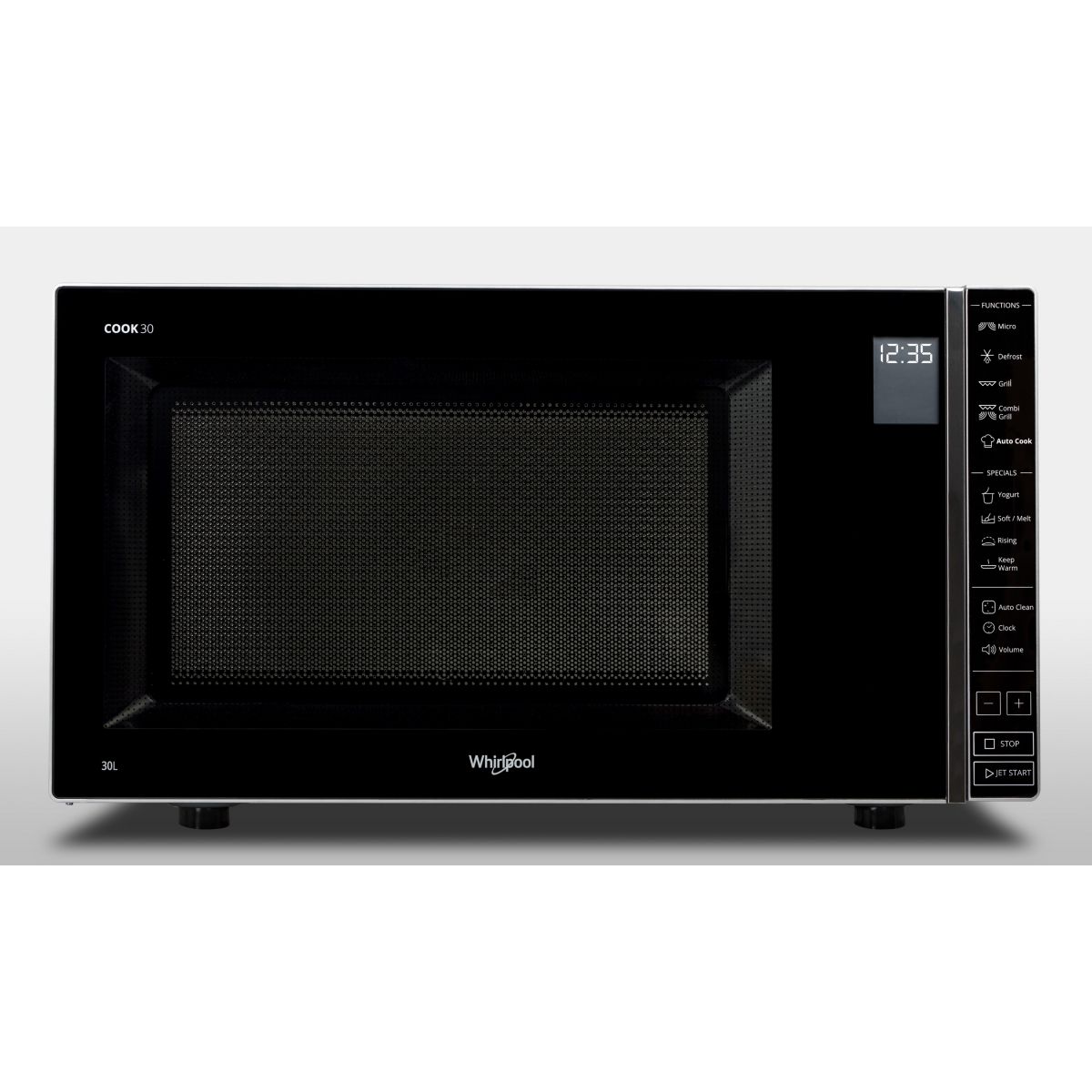 Micro ondes grill MWP303SB silver, WHIRLPOOL