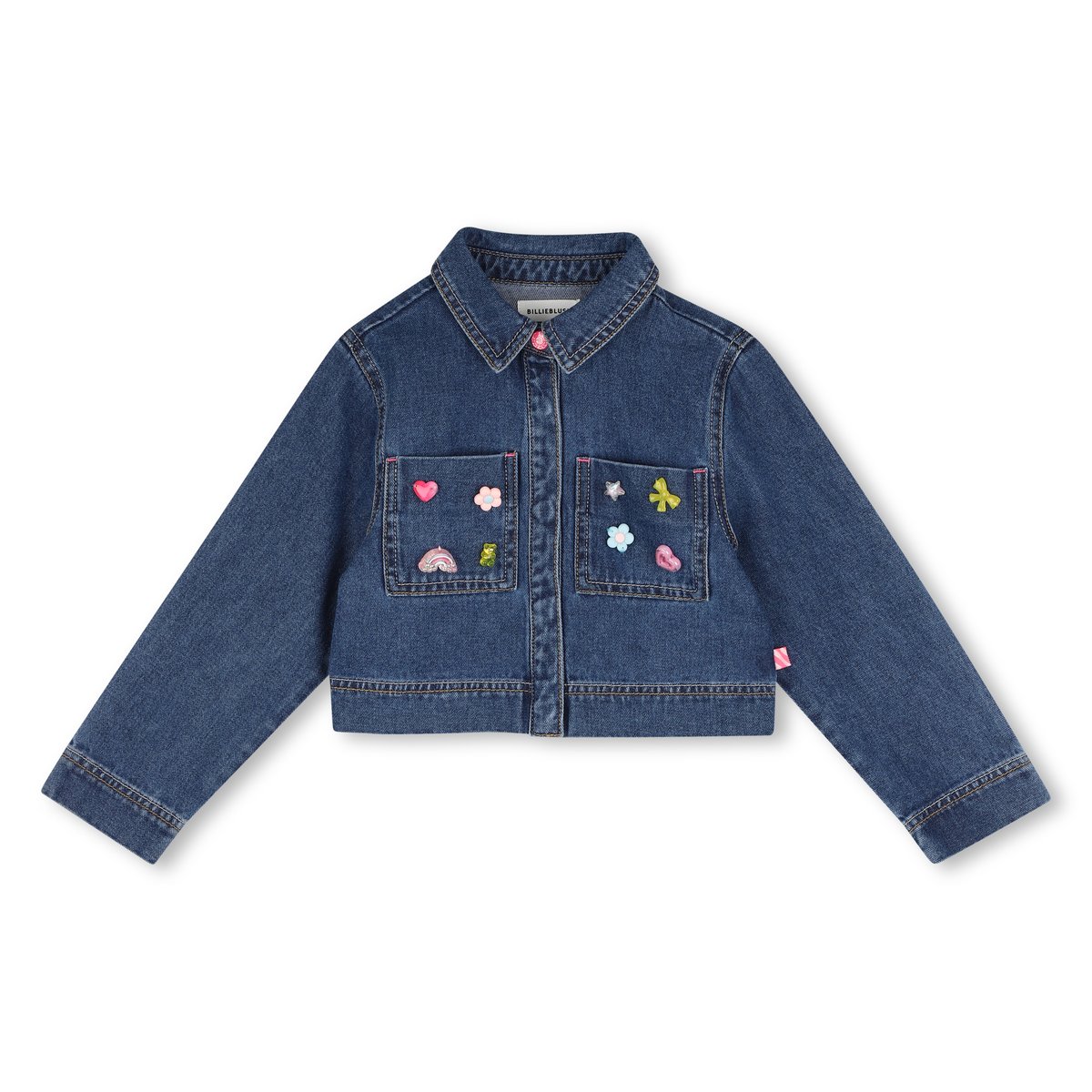 Chemise en denim stone pousse, BILLIEBLUSH
