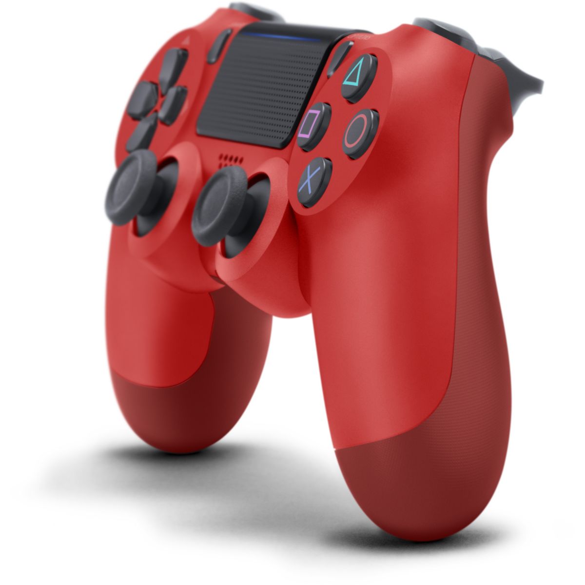 Manette PS4 Dual Shock Rouge V2 couleur unique, SONY