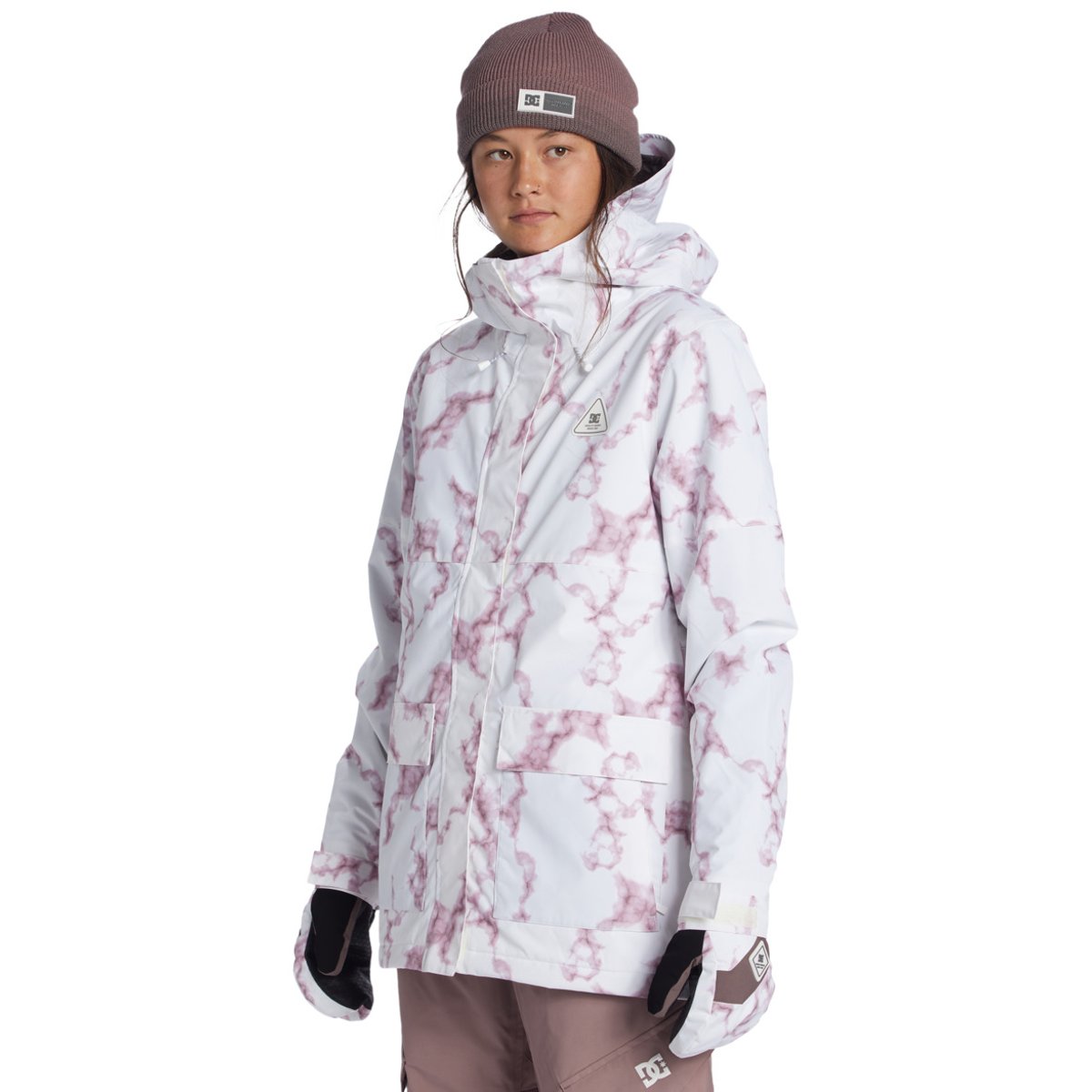 Veste de snow CRUISER. blanc marble, DC SHOES
