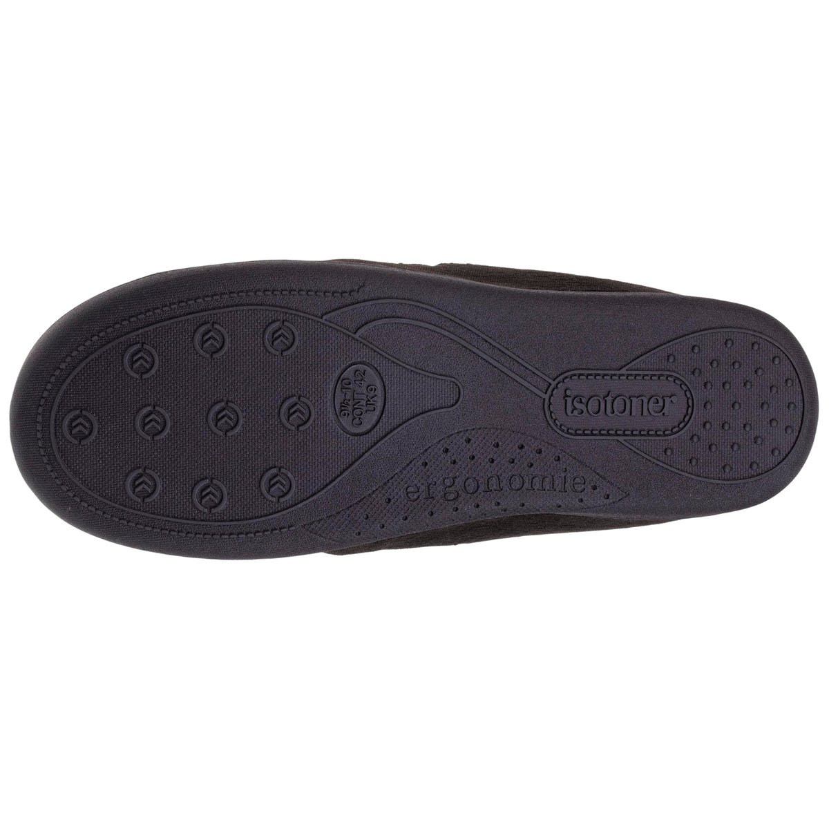 Chaussons Mocassins noir, ISOTONER