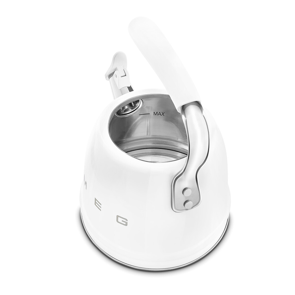 Bouilloire sifflante WKF01WH blanc, SMEG