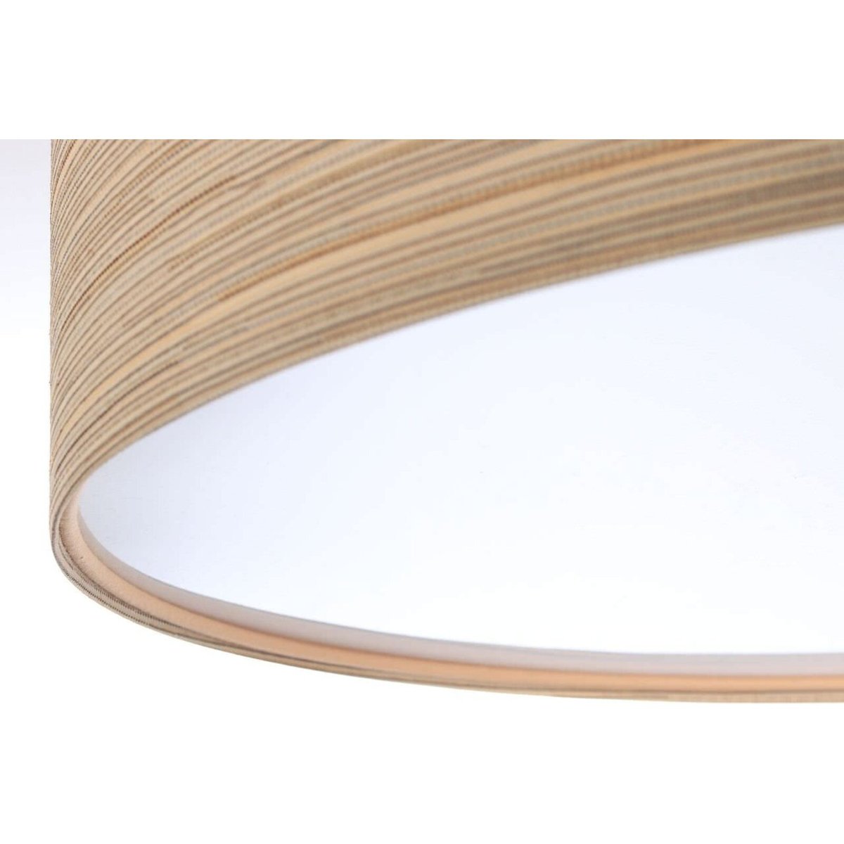 Plafonnier en tissu, NATURAL mesh beige clair et foncé intérieur blanc, BPS KONCEPT