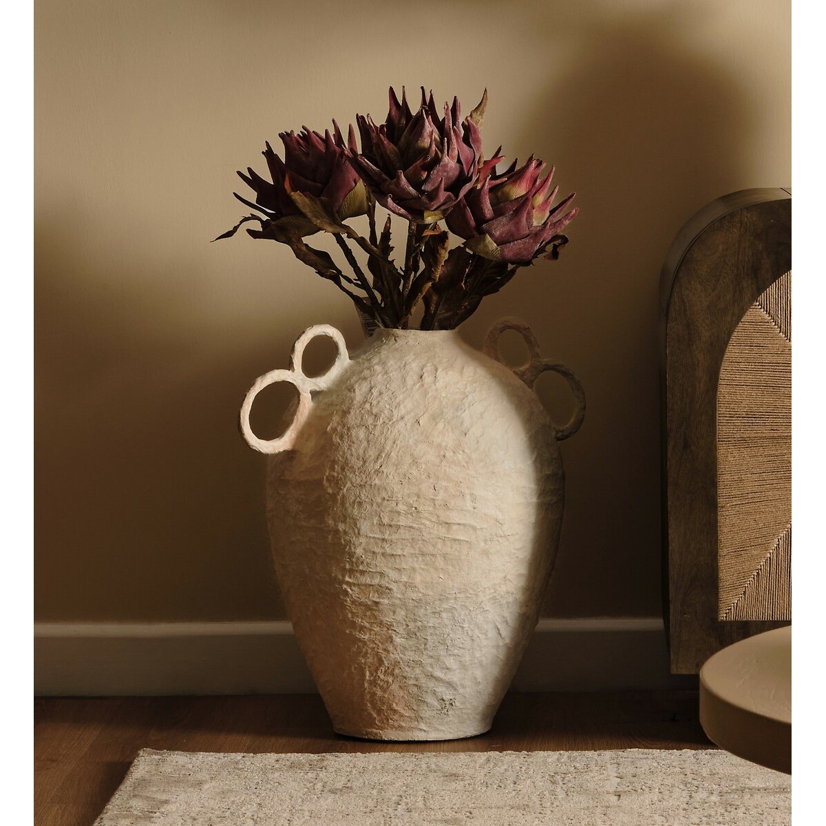 Set of 6 74cm Mulberry Lotus Stems brown              , ÉDITÉ