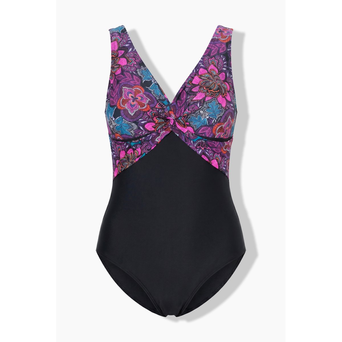 Maillot de bain avec bonnets souples noir, ULLA POPKEN