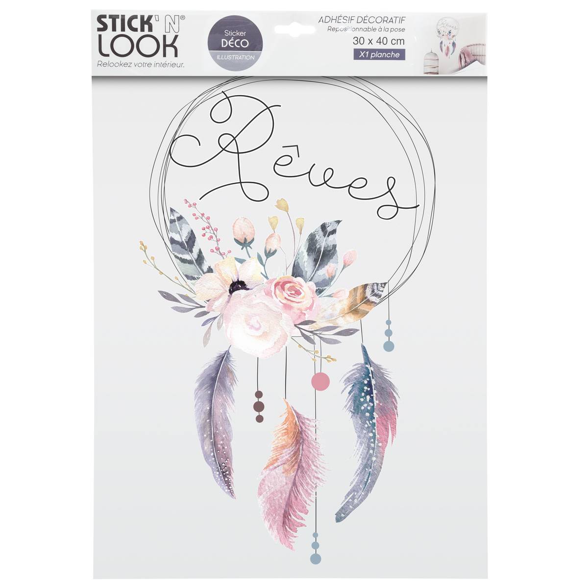 Sticker ILLU multicolore, ATMOSPHERA