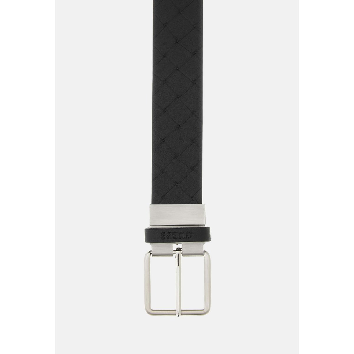 Ceinture Guess En Cuir Véritable Torino noir, GUESS