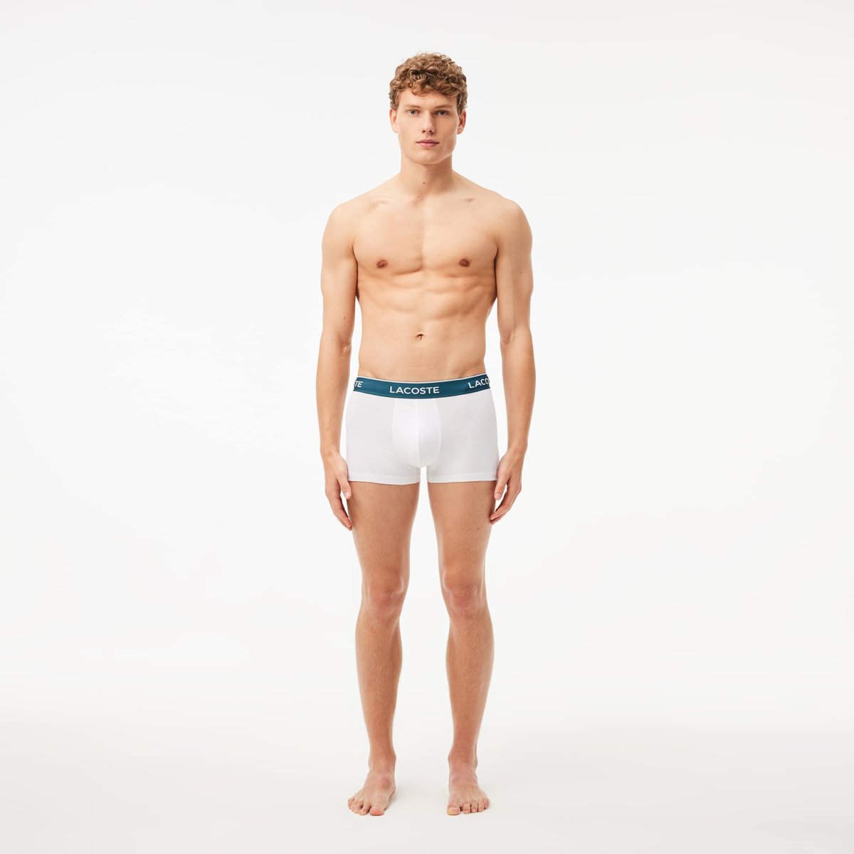 Lot de 3 boxers courts noir-nua, LACOSTE