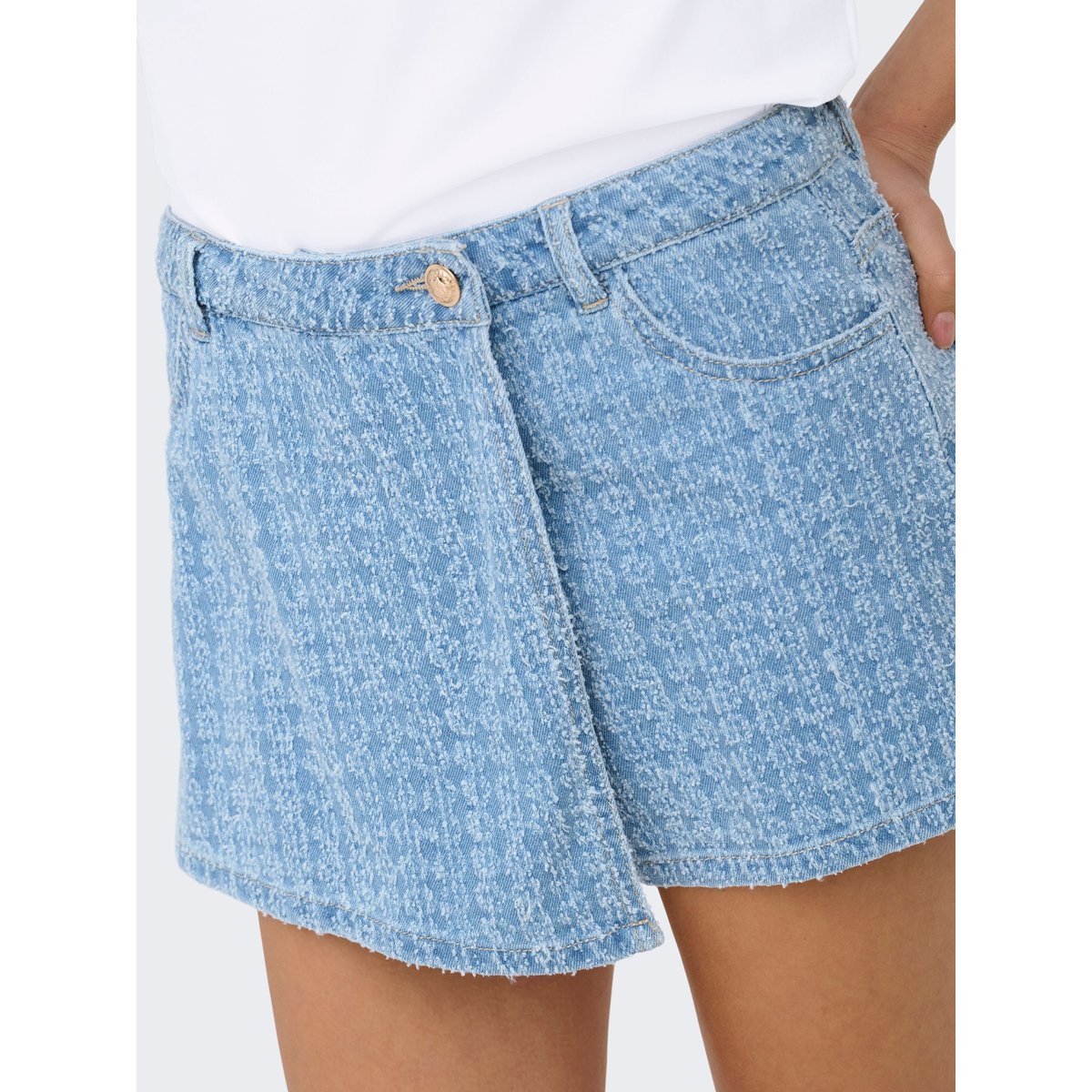 Jupe En Denim light blue denim, ONLY