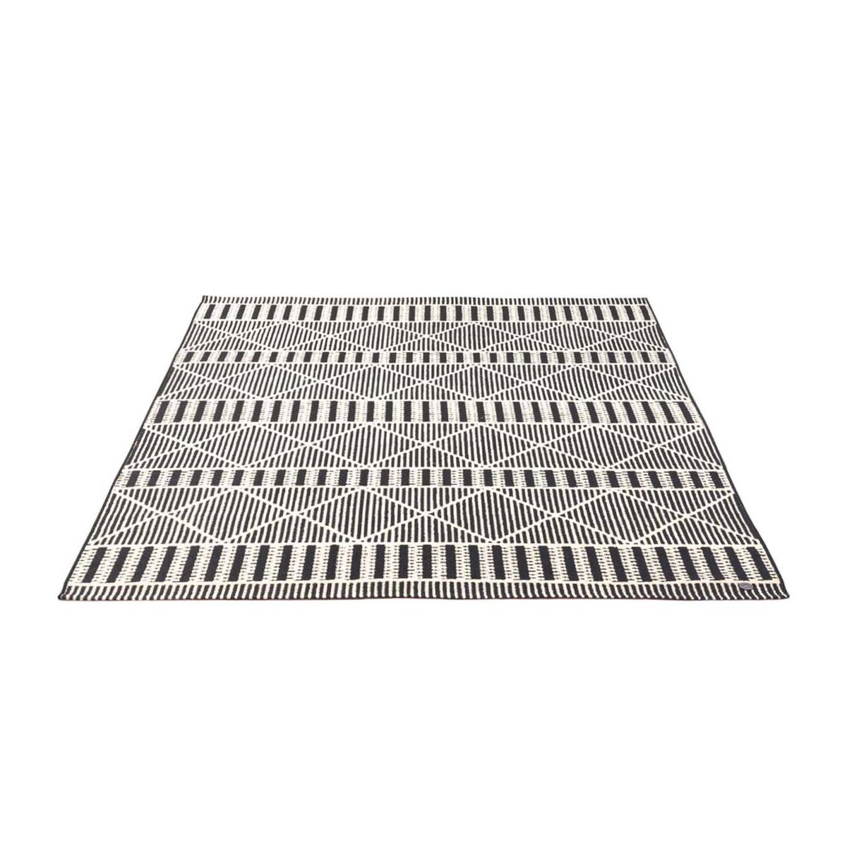 Tapis motifs géométriques pour l'intérieur et l'extérieur - FUNKY OUTDOOR noir, TOM TAILOR