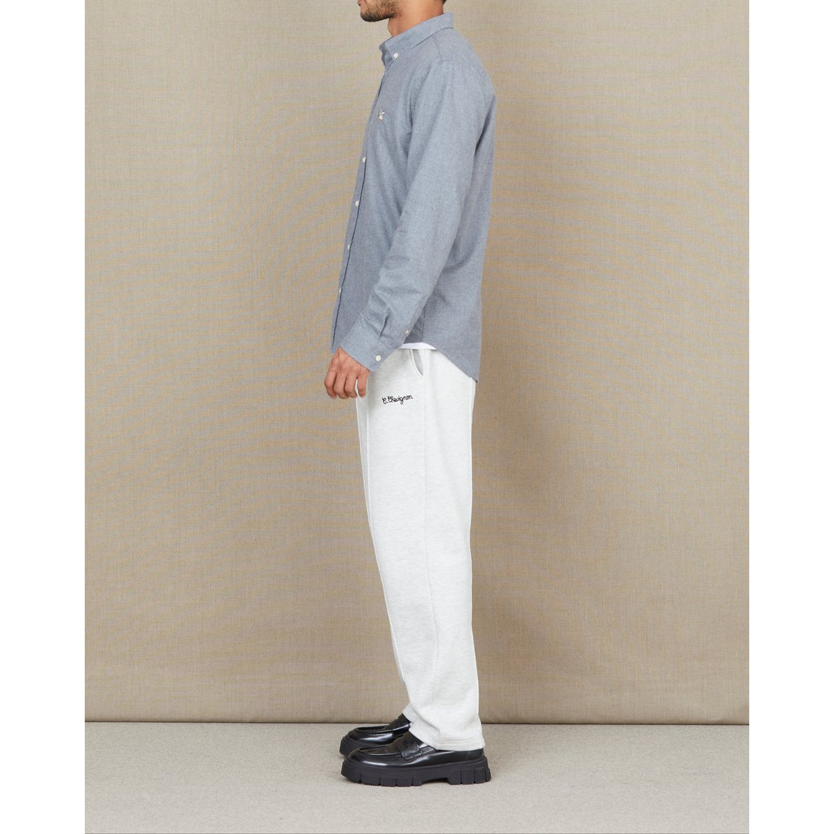 Chemise en coton PARIS gris, CHEVIGNON