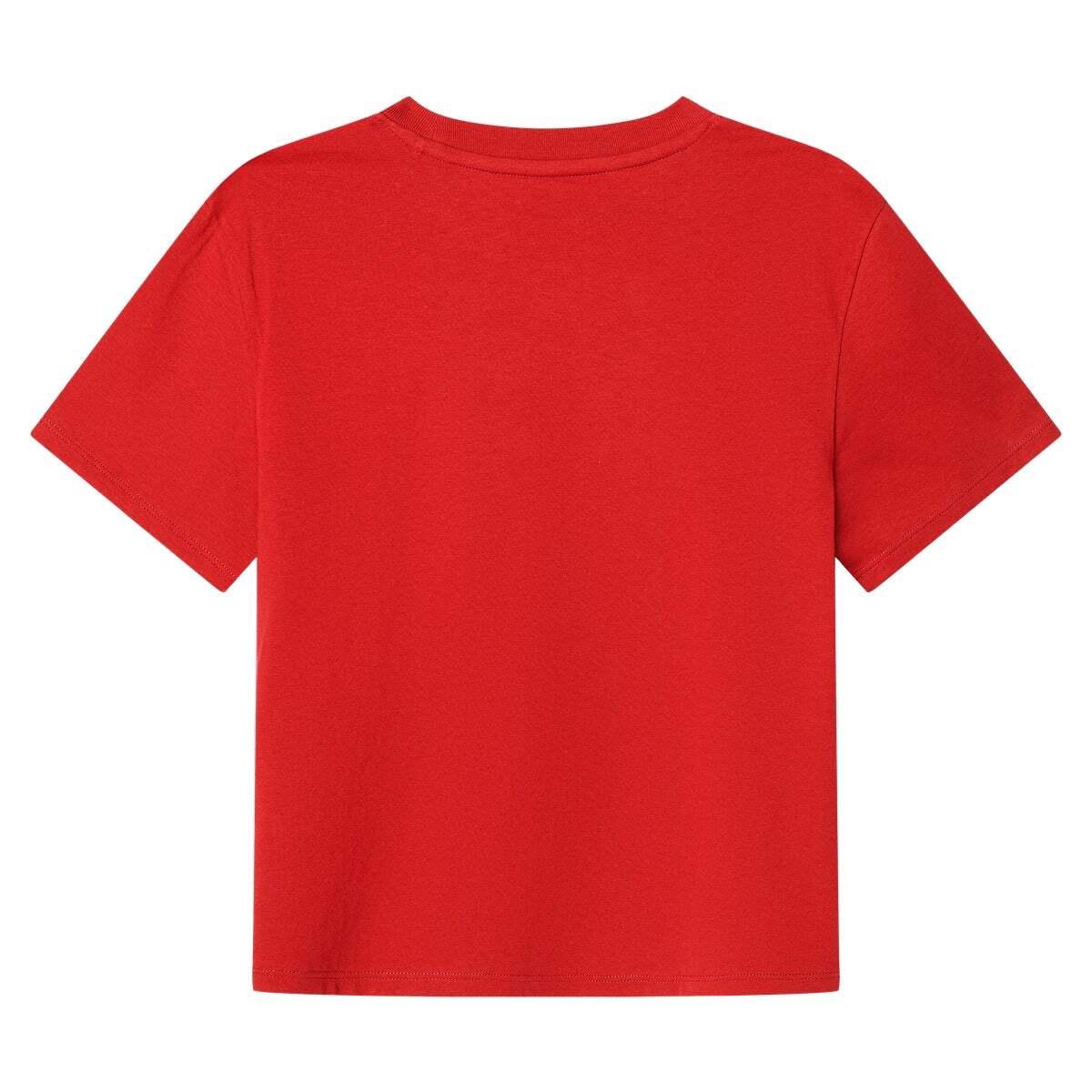 T-Shirt Coupe Décontractée Avec Logo Imprimé rouge rugby, PEPE JEANS