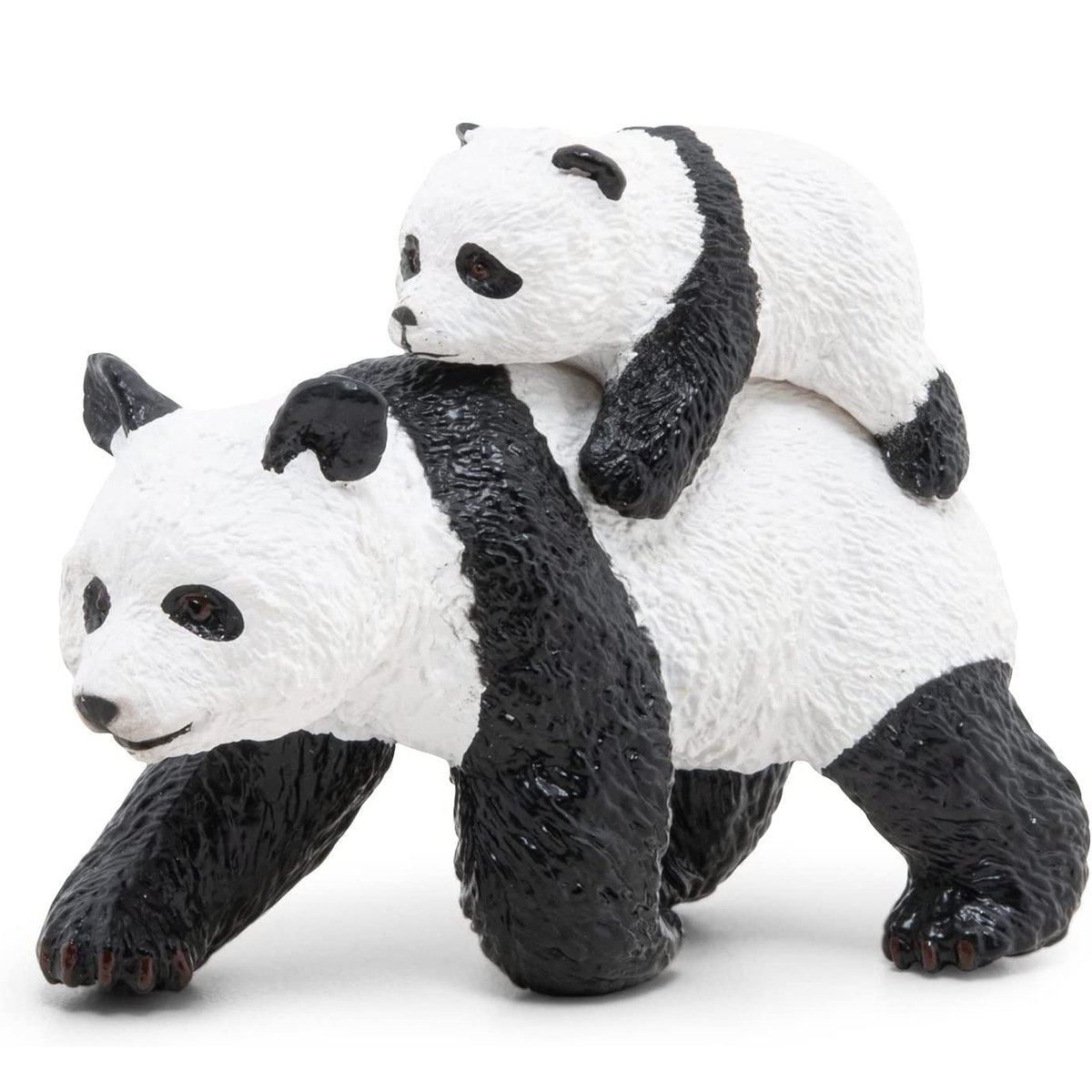 Figurine Panda et son bébé noir, PAPO