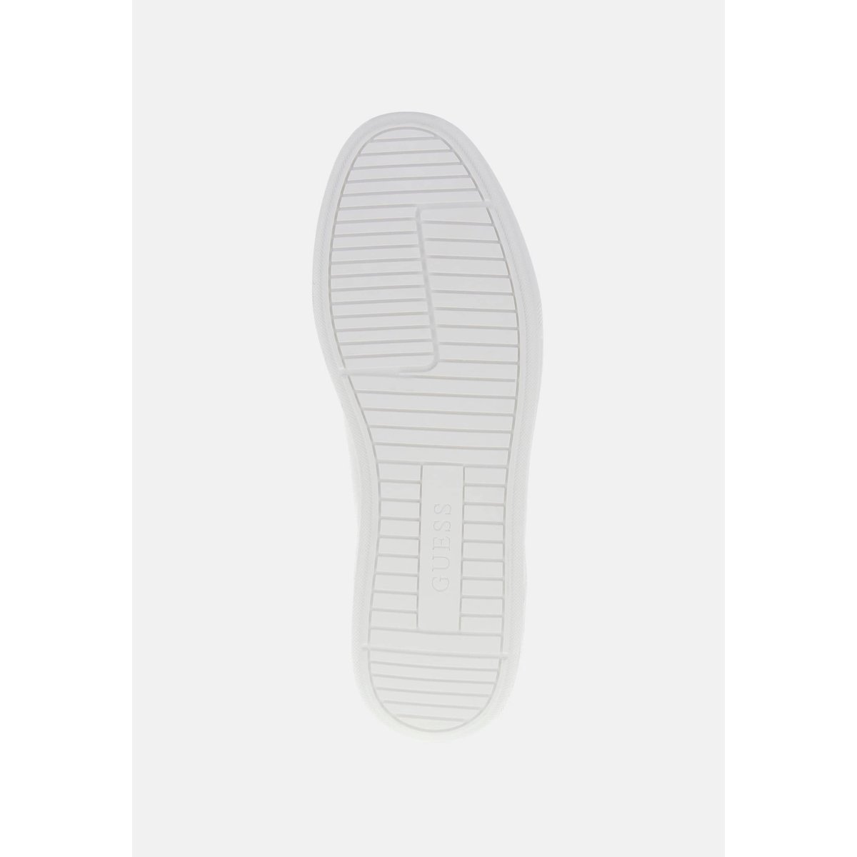 Baskets En Cuir Véritable Nixxter blanc, GUESS