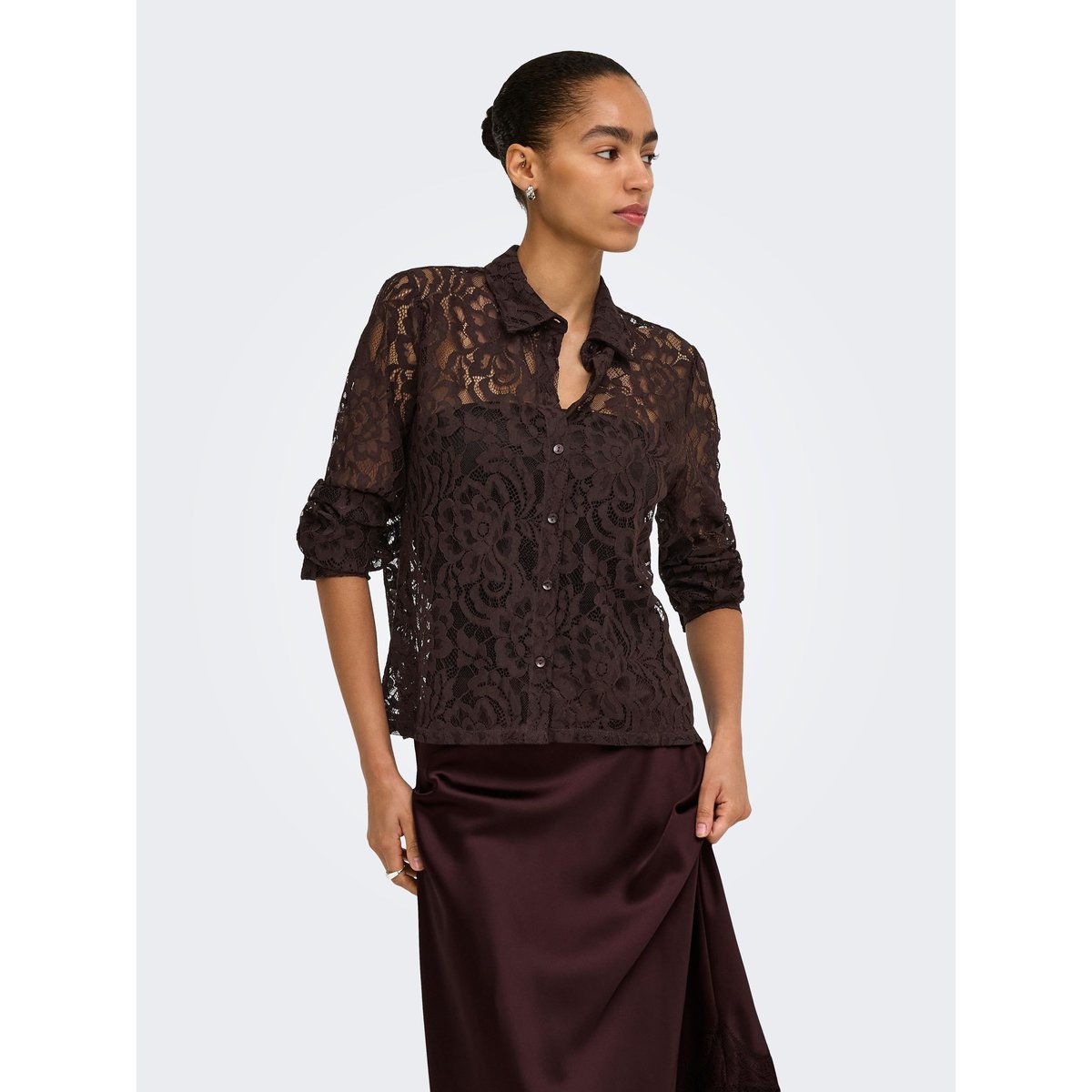 Chemise black coffee, ONLY