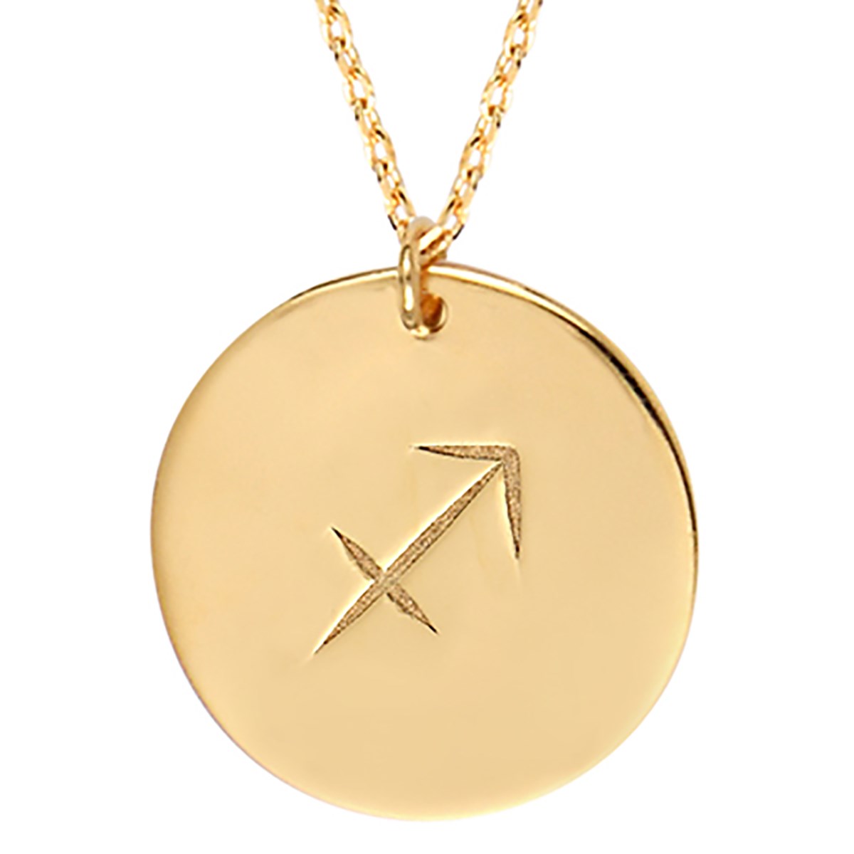 Collier doré sagittaire - galaxie - Sagittaire cristal blanc, CAROLINE NAJMAN