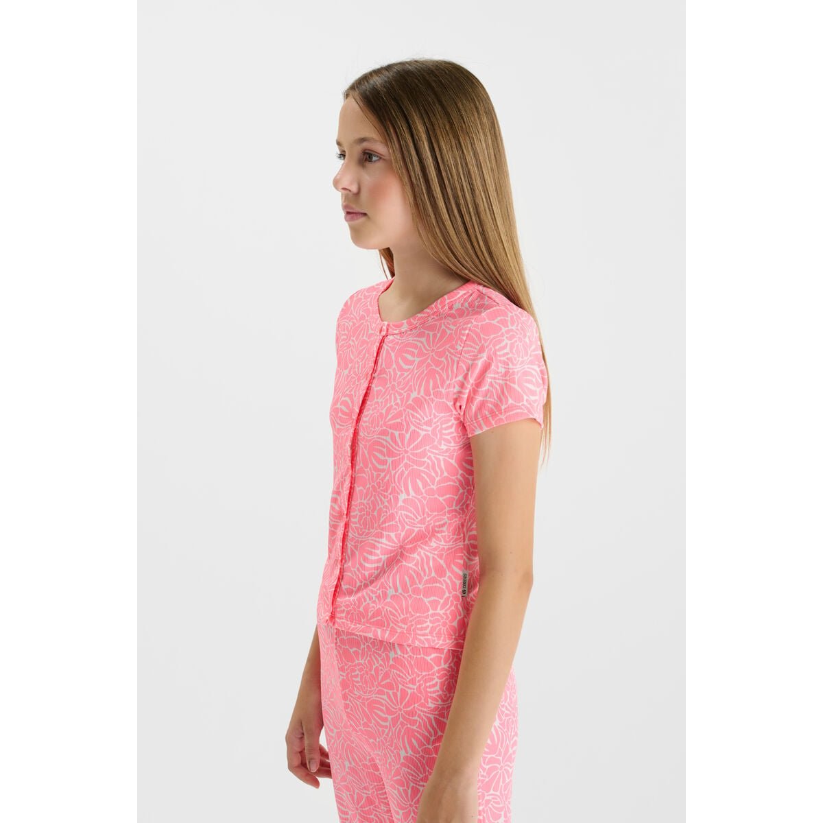 Tee-Shirt TONYGI pink fluo, LE TEMPS DES CERISES