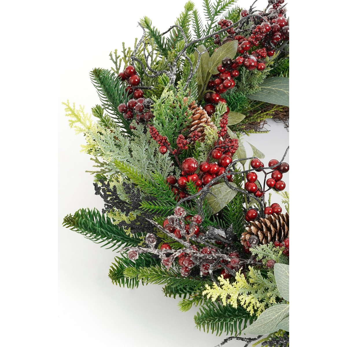 Couronne BODI rouge, MICA DECORATIONS