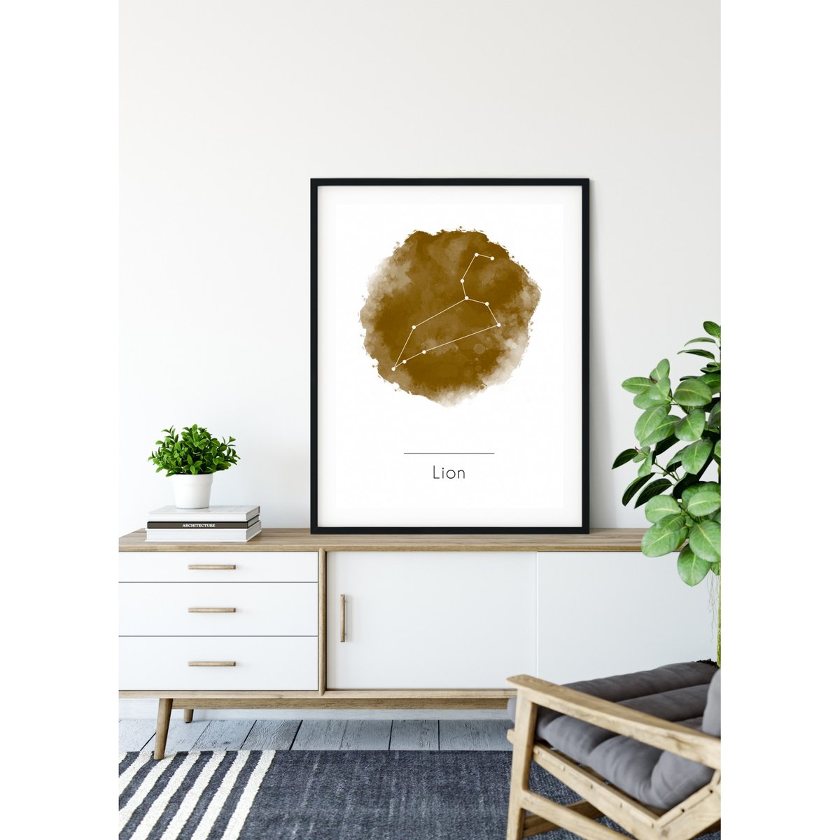 Affiche Lion blanc, L'AFFICHERIE