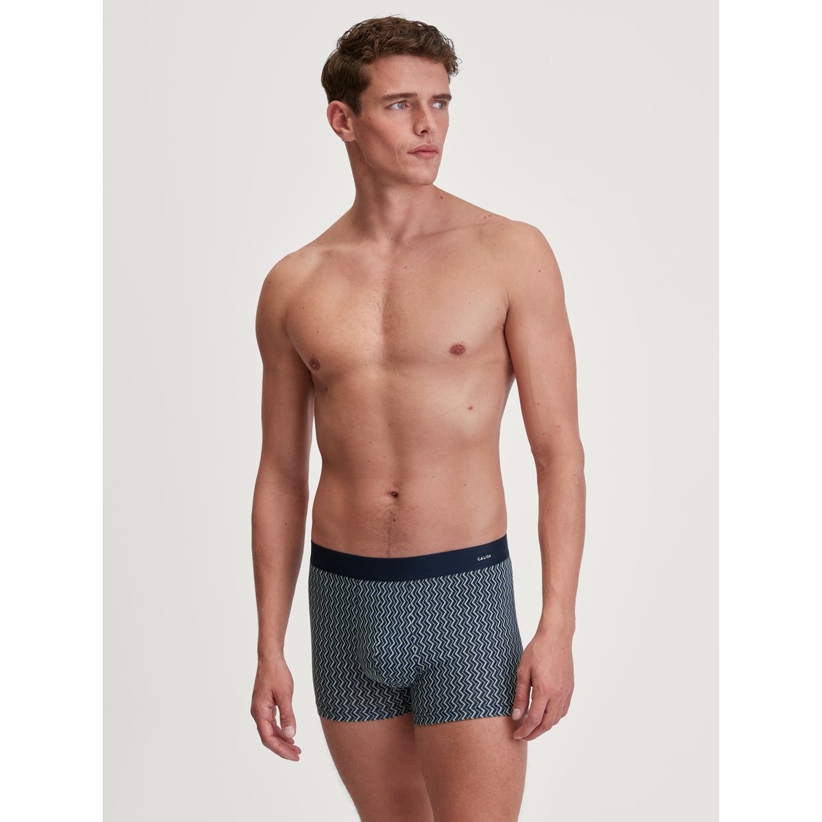 Boxer brief Coton COTTON CODE DESIGN givre de loden, CALIDA