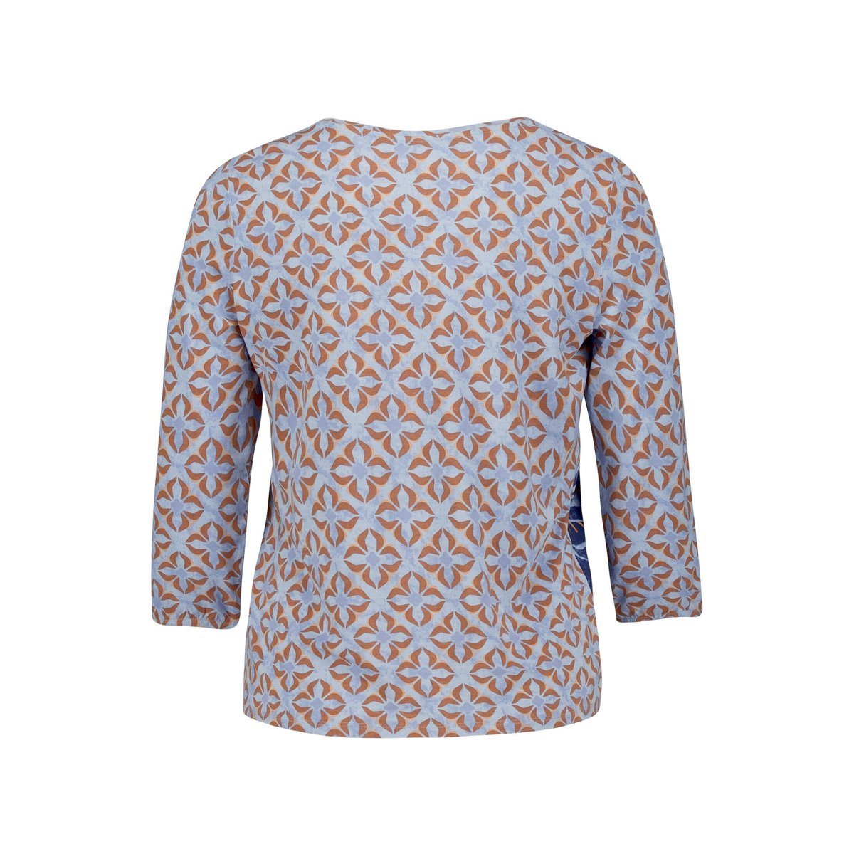 T-shirt oversize à impression bleu/marron, BETTY BARCLAY
