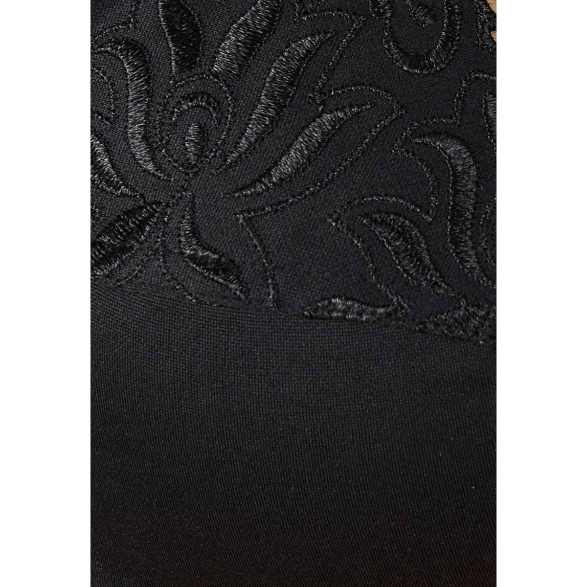 Soutien-gorge croisé sans armatures noir, DAMART