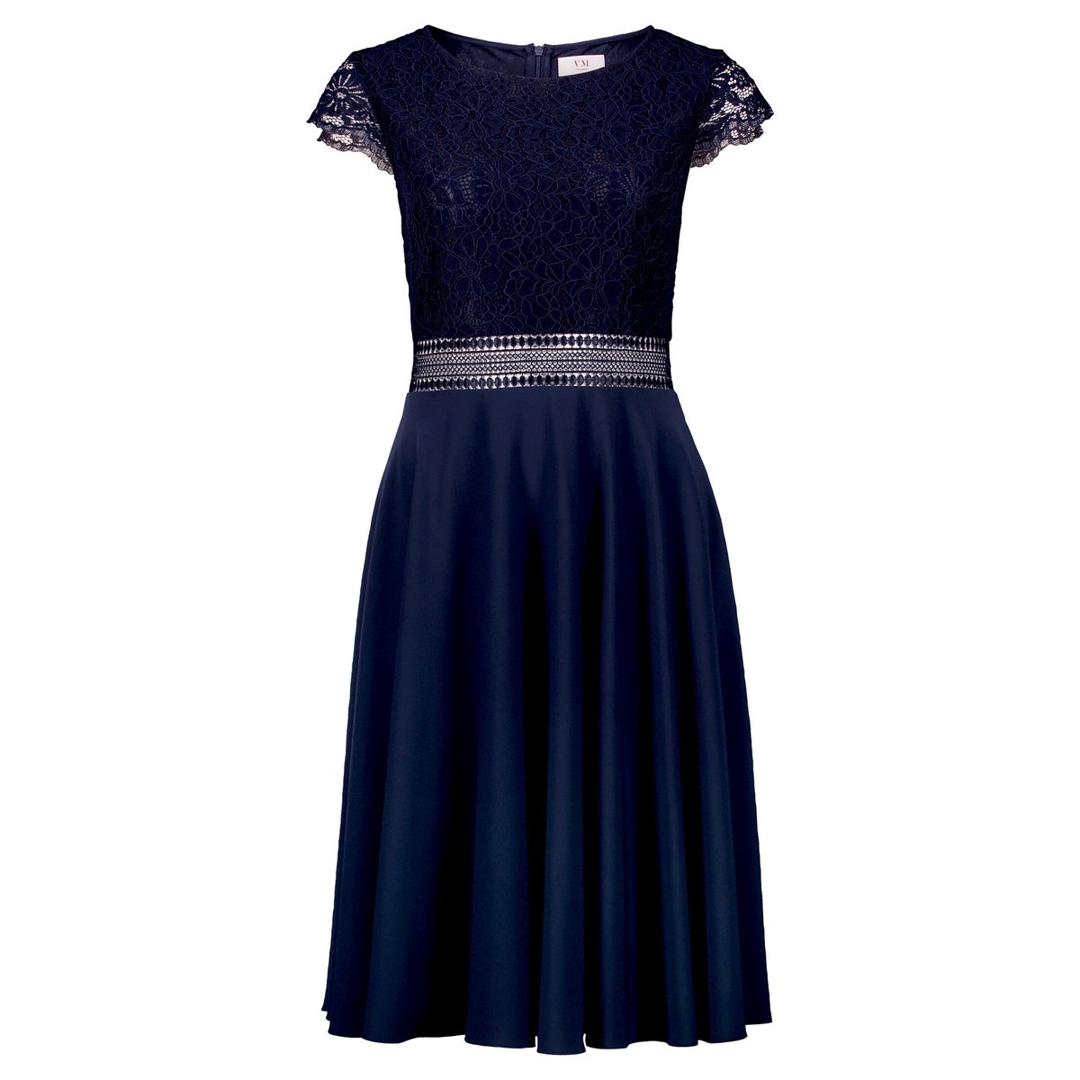 Robe de soirée en dentelle night sky, VERA MONT