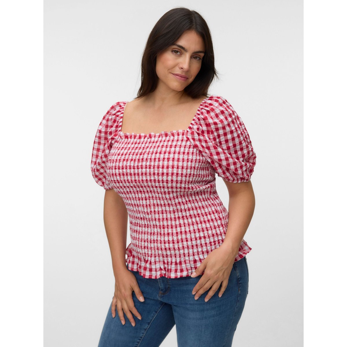 Top crimson, VERO MODA