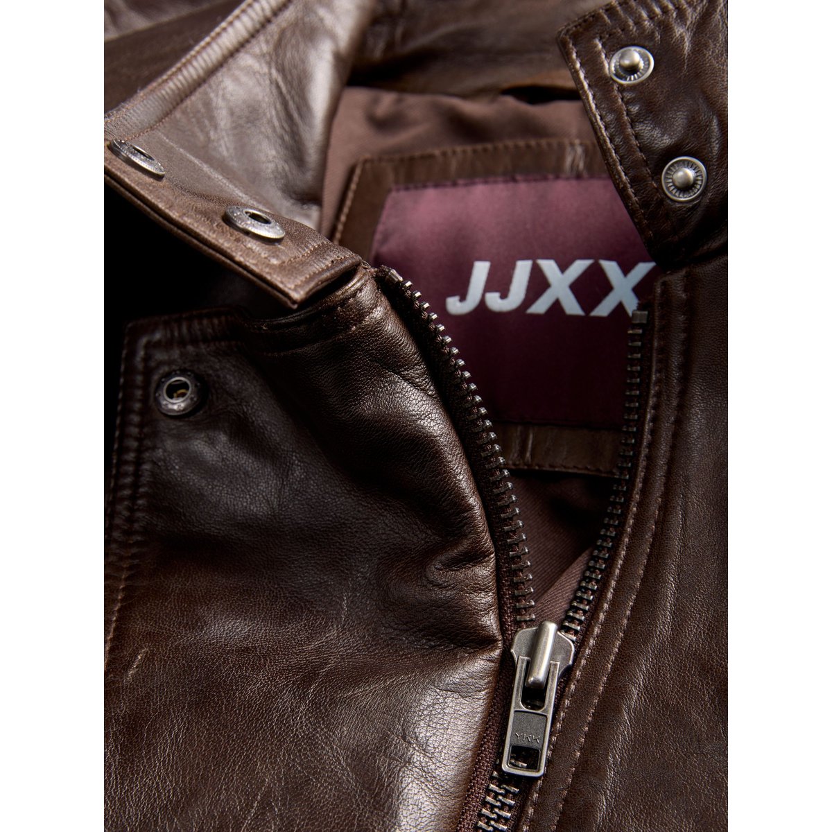 Veste En Cuir pecan brown, JJXX