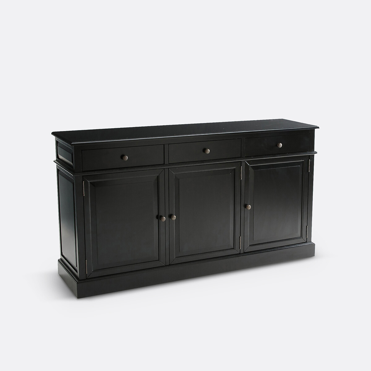 Vaisselier 3 portes, Lipstick (partie basse) noir, LA REDOUTE INTERIEURS